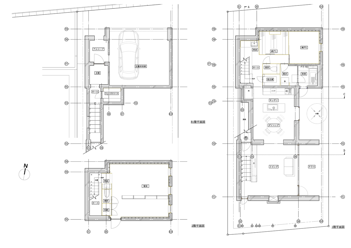 日本 Nagakute 现代白橡木住宅-13