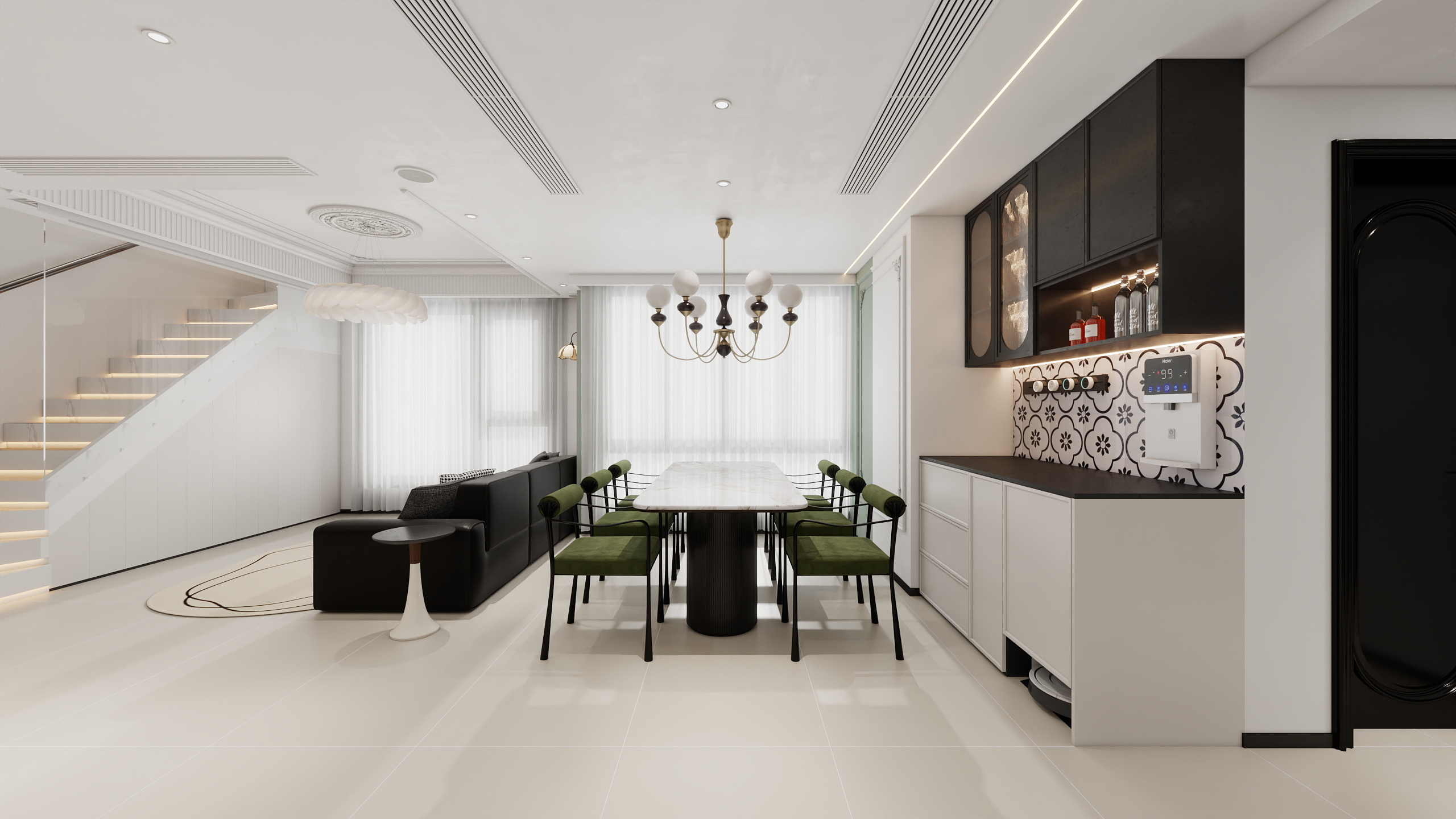 四川成都澳洲湾（225平方简约法式四居室）-18