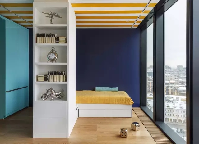 俄罗斯 380㎡简约精致豪宅 | 功能布局与艺术品相得益彰-53