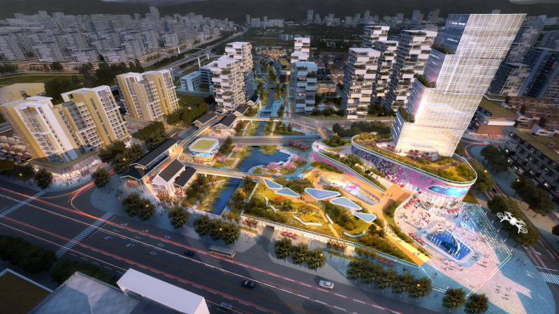 Beibei Innovation Valley（北碚创新谷）丨中国重庆丨Tekuma Frenchman,广州城市规划勘测设计研究院-18