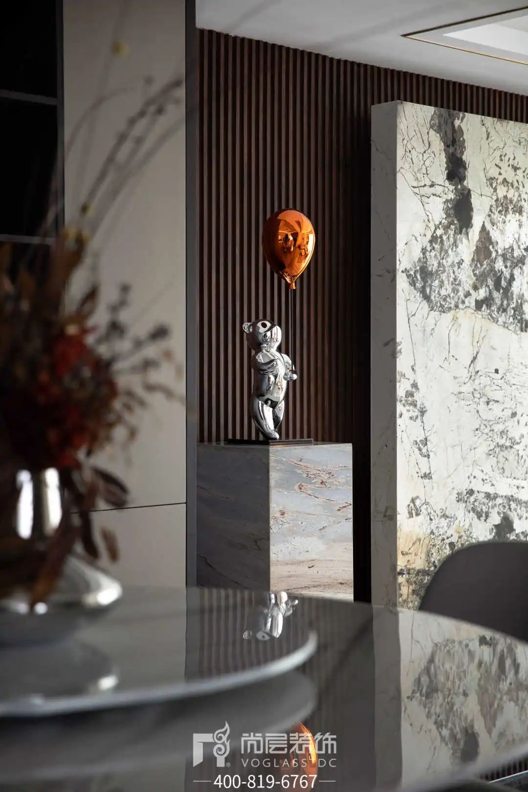 尚层装饰×瑞城花园 | 380㎡轻奢别墅设计，优雅如诗-54