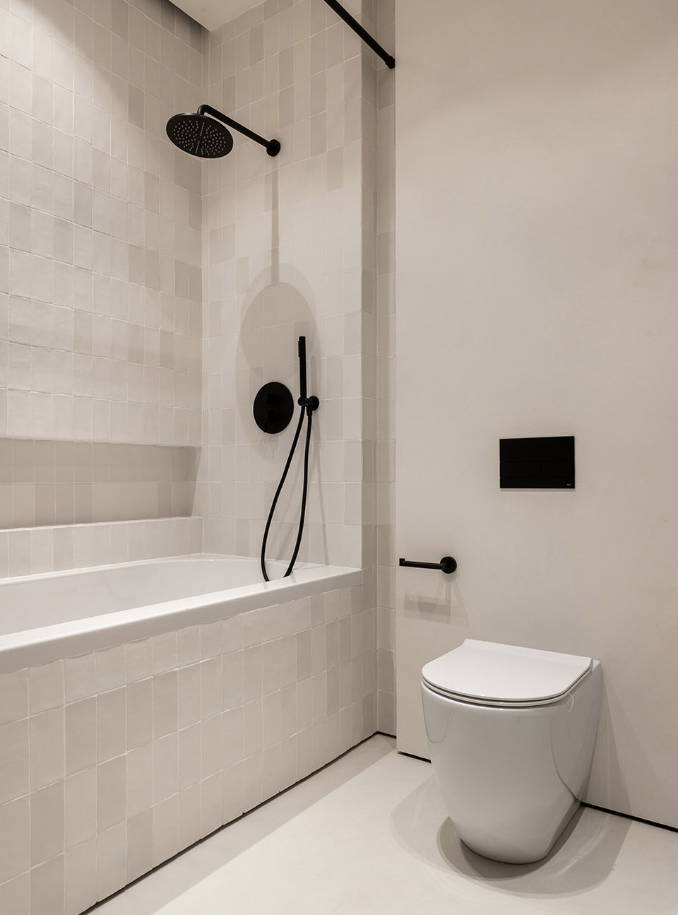 米色公寓，现代极简主义的温馨家庭空间-43