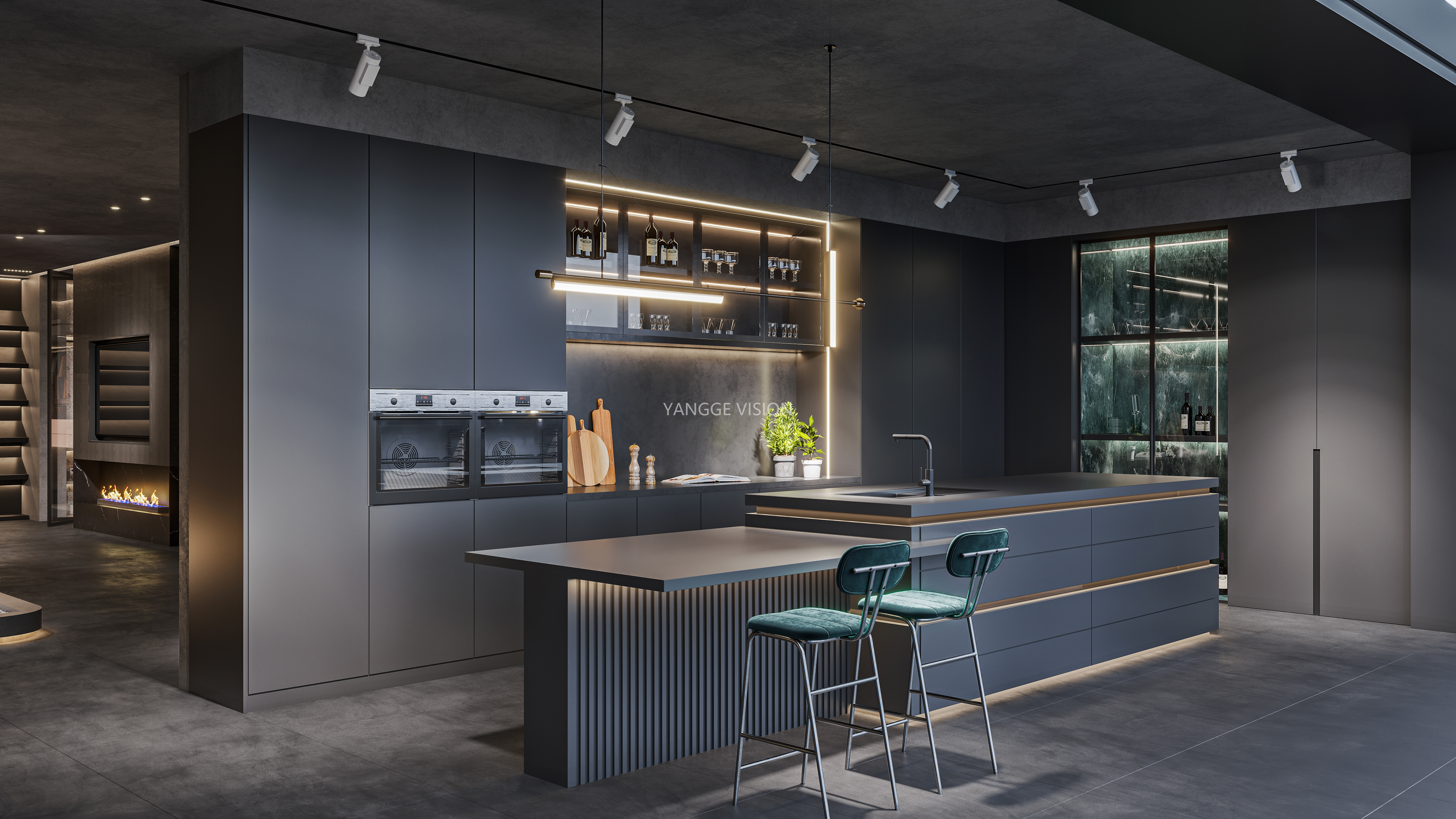 现代简约家具展厅设计-6