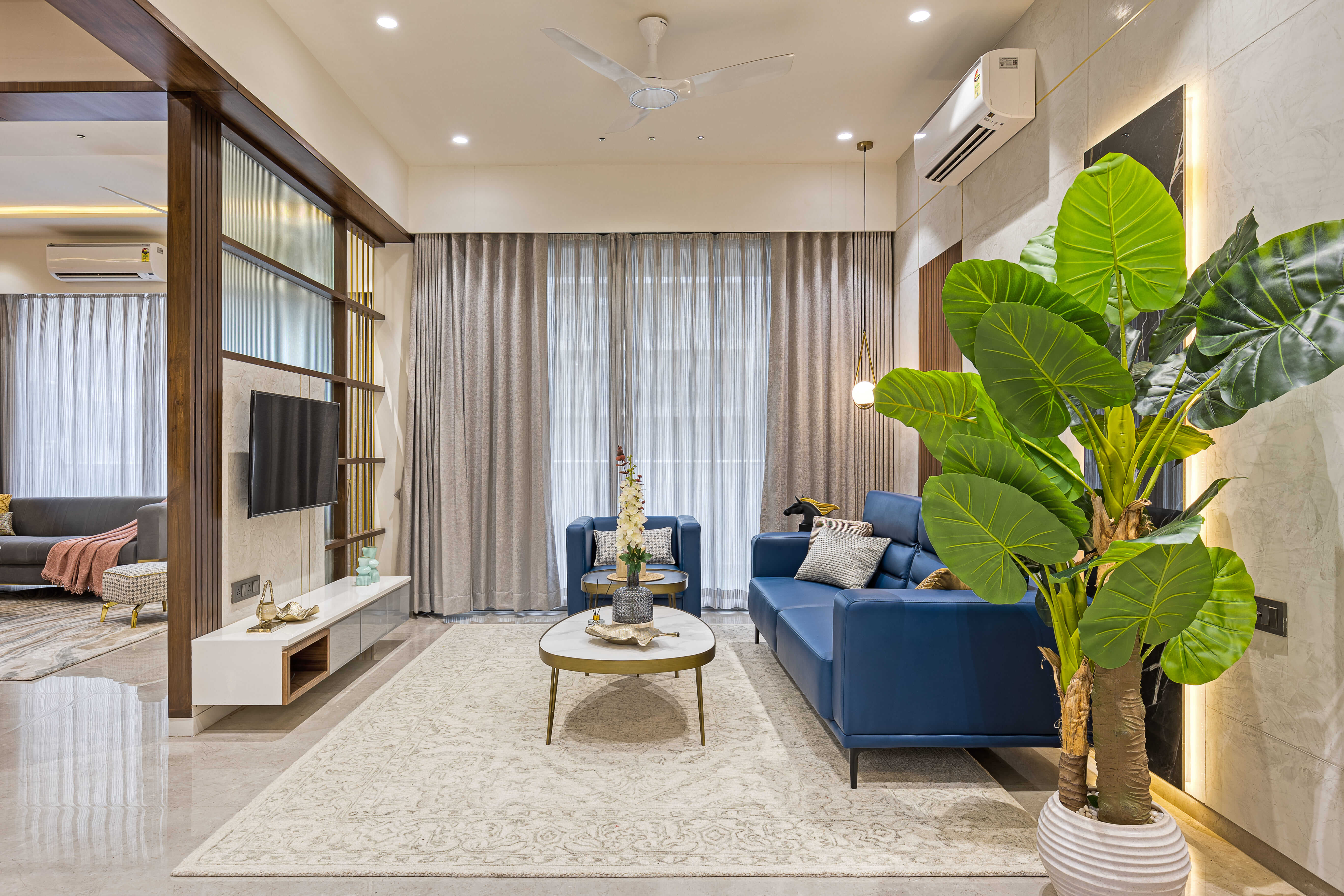 Samarth Heaven – 4BHK 室内设计丨Montdor Interior-13