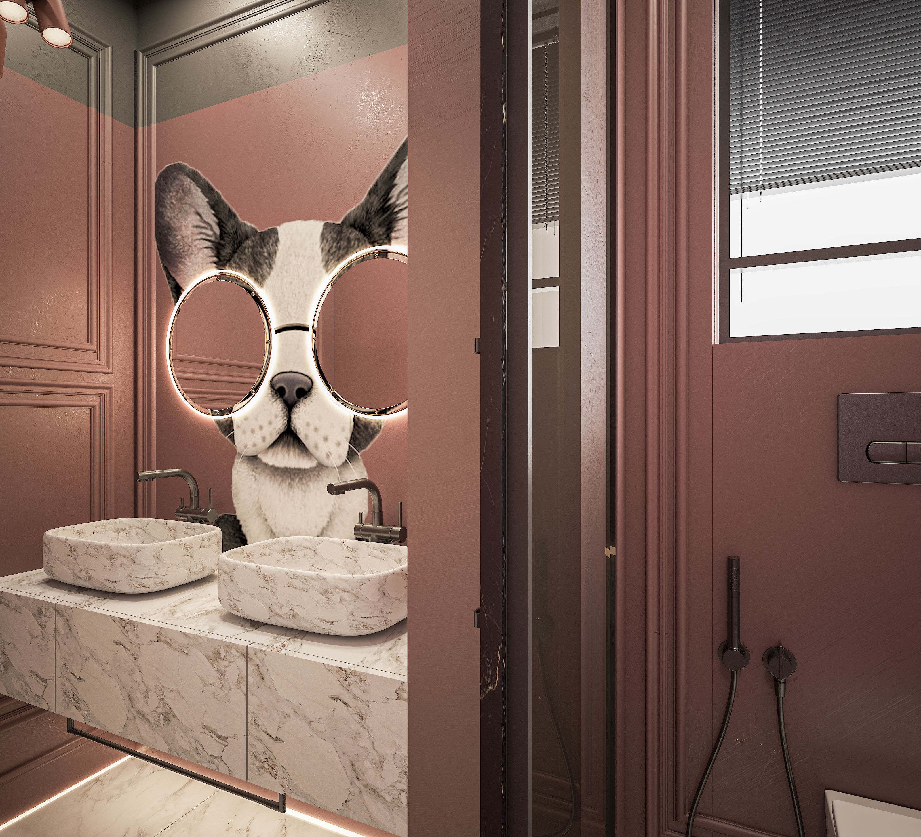 客用浴室丨Maria Maged-12