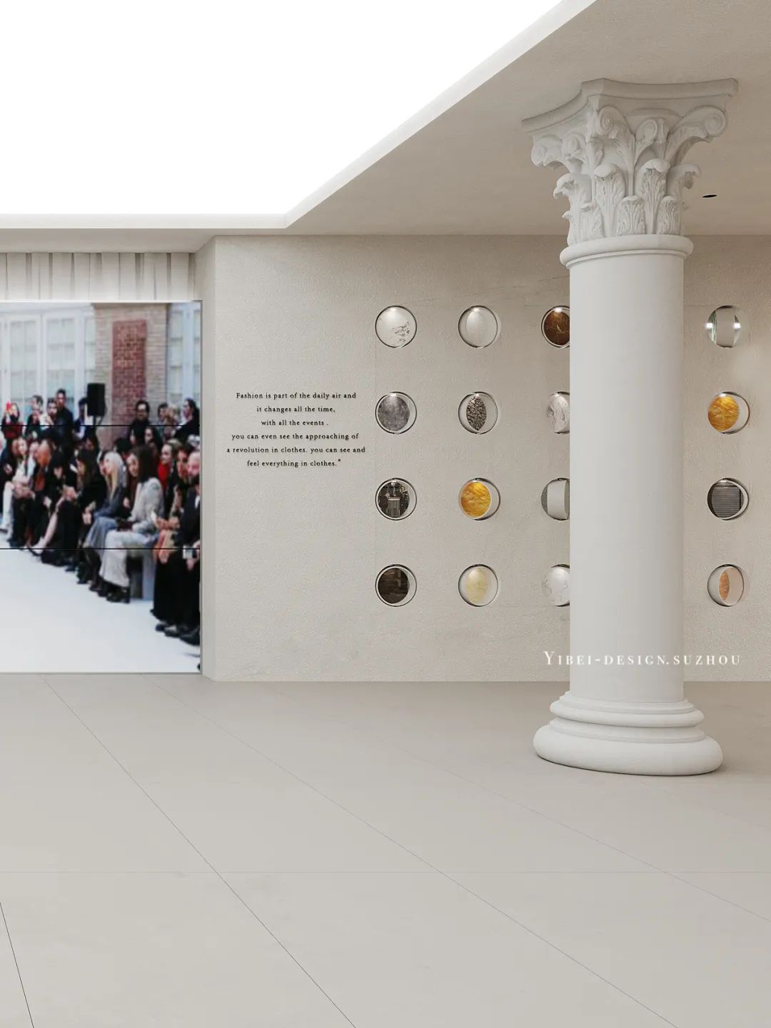 羊毛衫针织展厅丨中国苏州丨YIBEI DESIGN-2