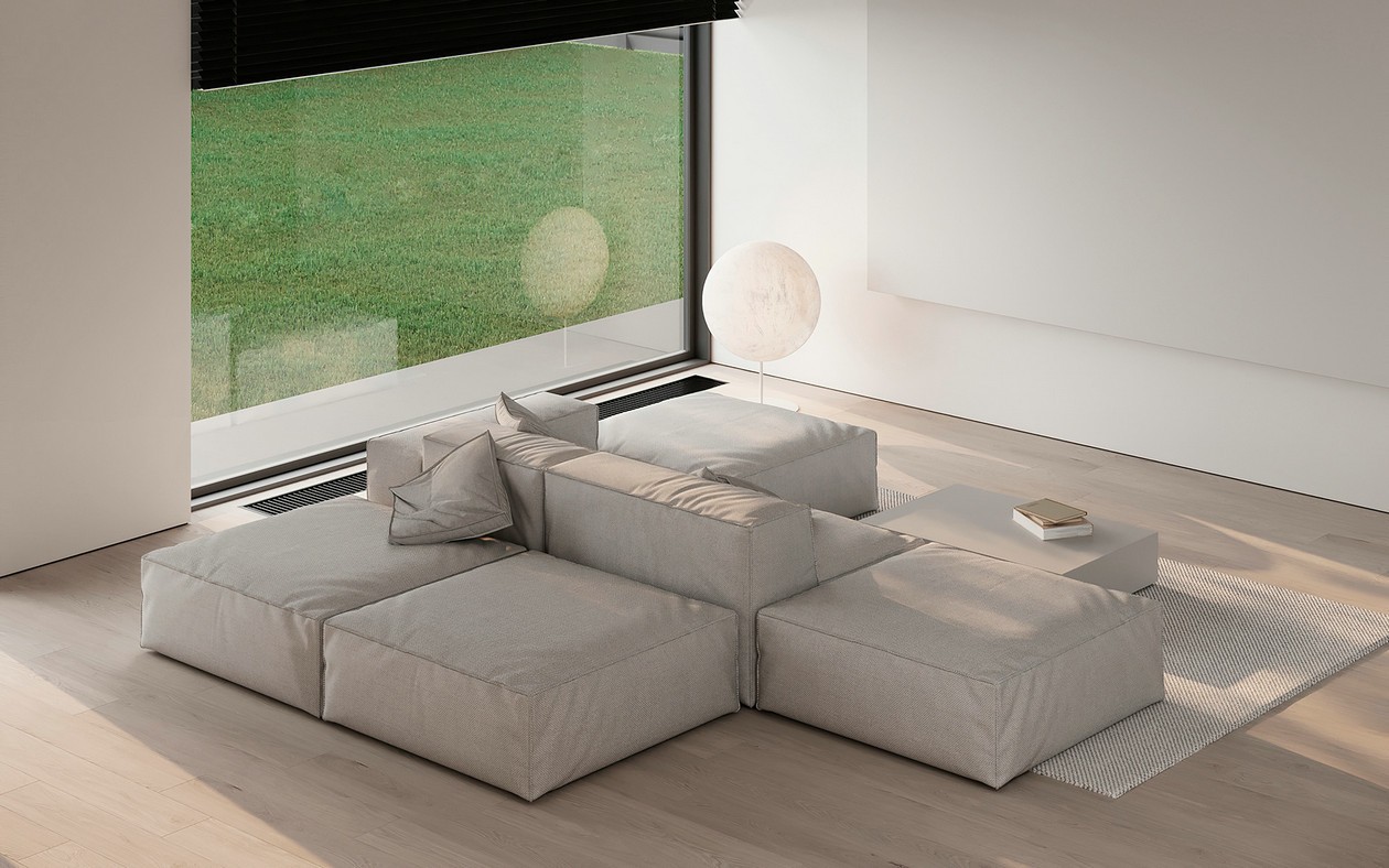 白色系极简风住宅设计-2