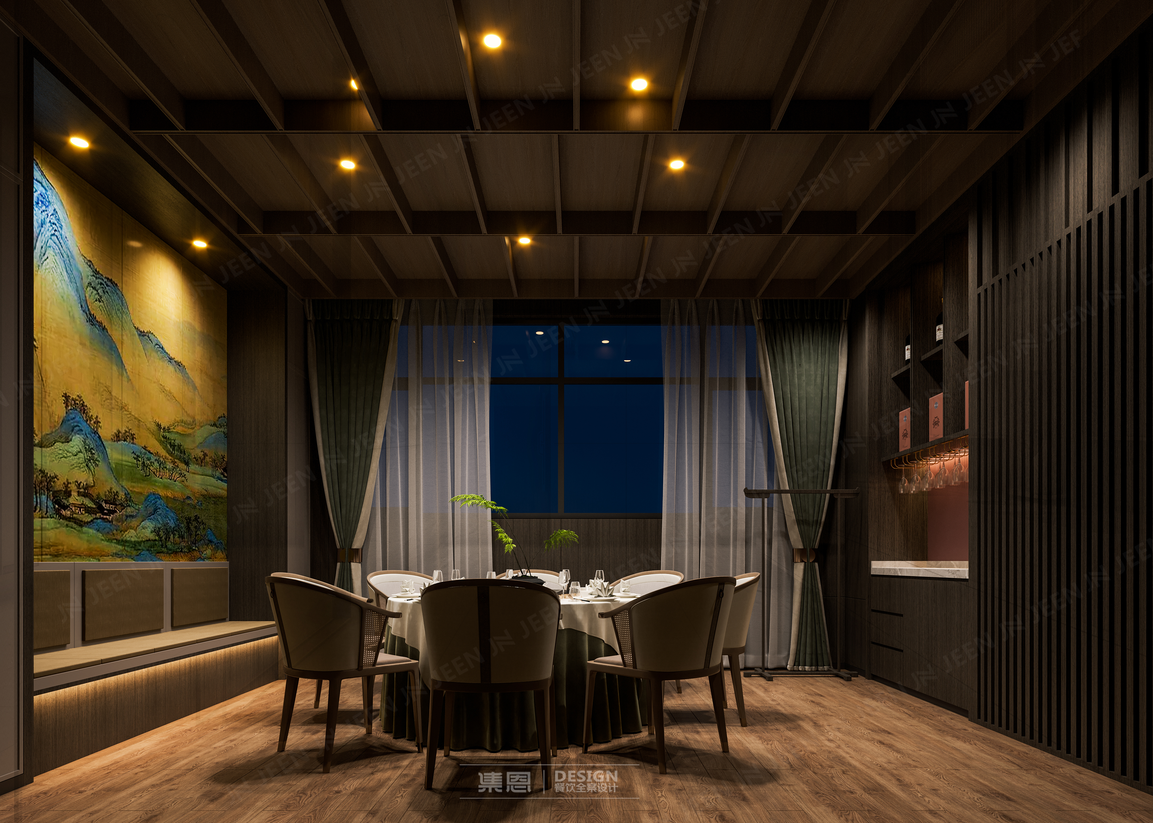 王老宽·宴宾楼丨中国郑州丨集恩餐饮全案设计-26