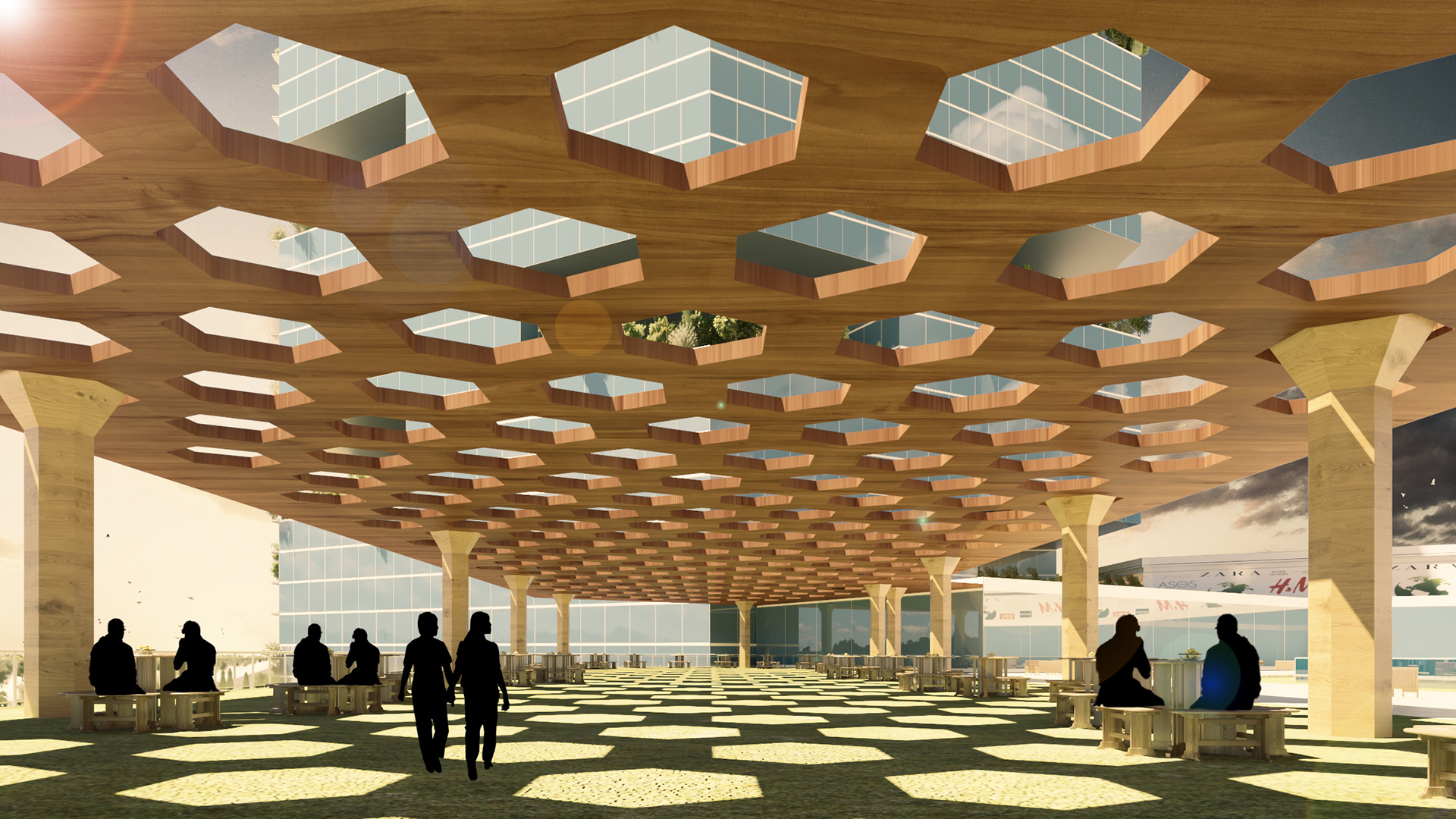 六边形城市（市民中心）-6