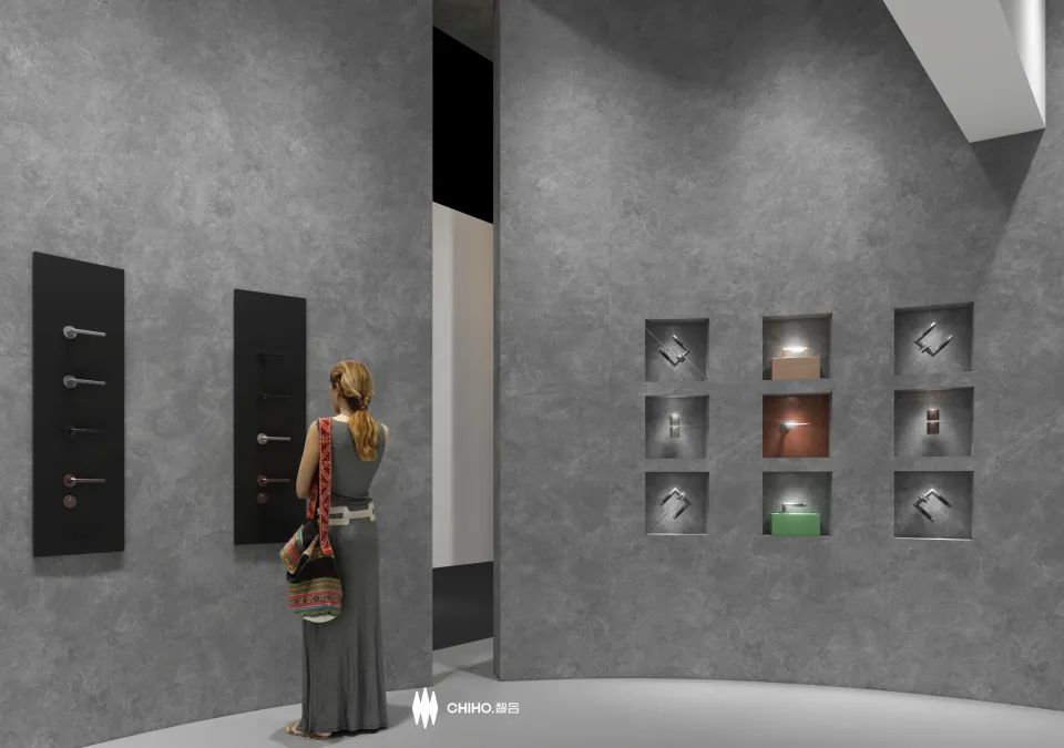 CHIHO · 广州展204㎡灰调展台设计案例丨中国广州-21