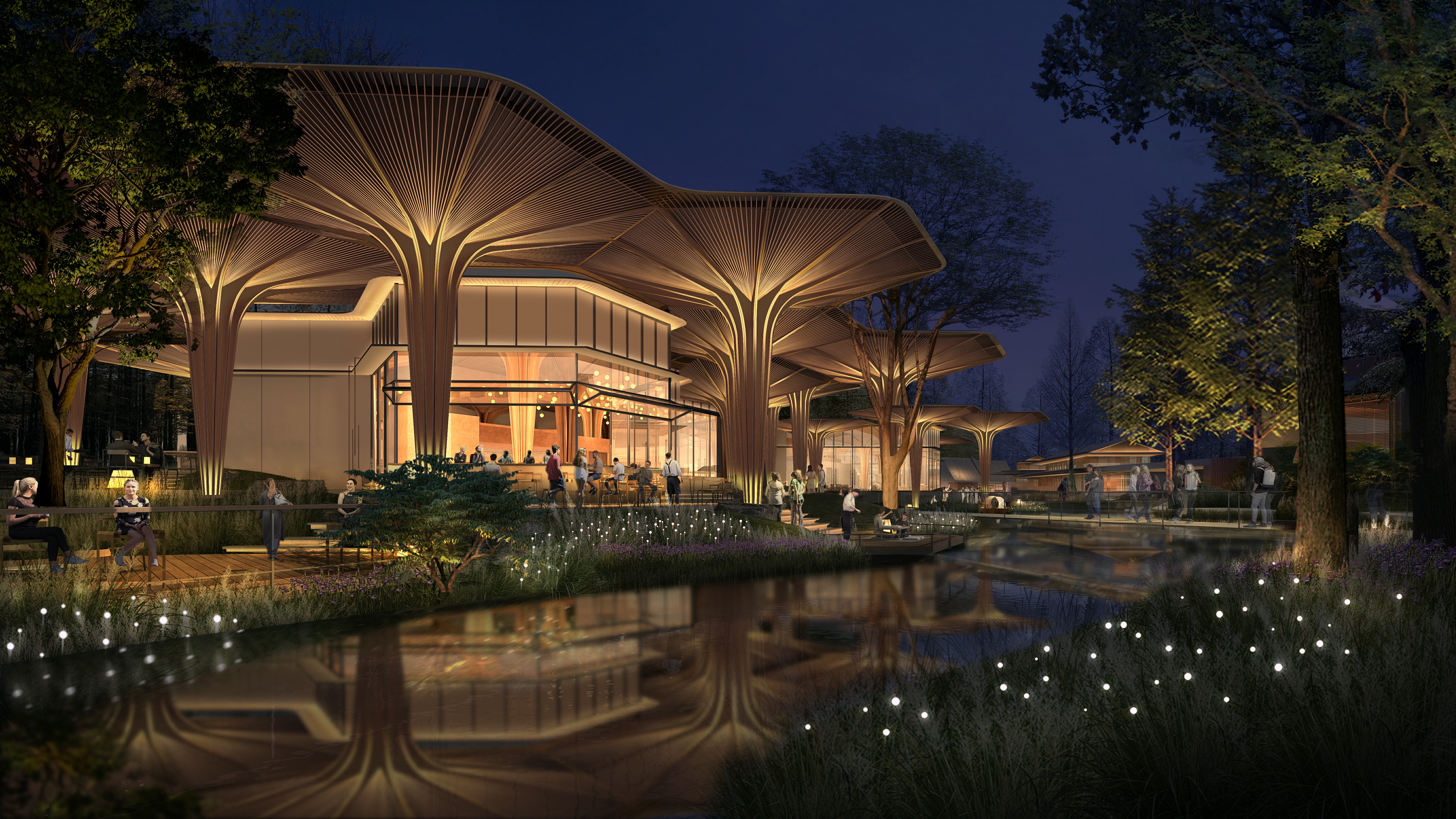 无锡拈花湾部分照明-2