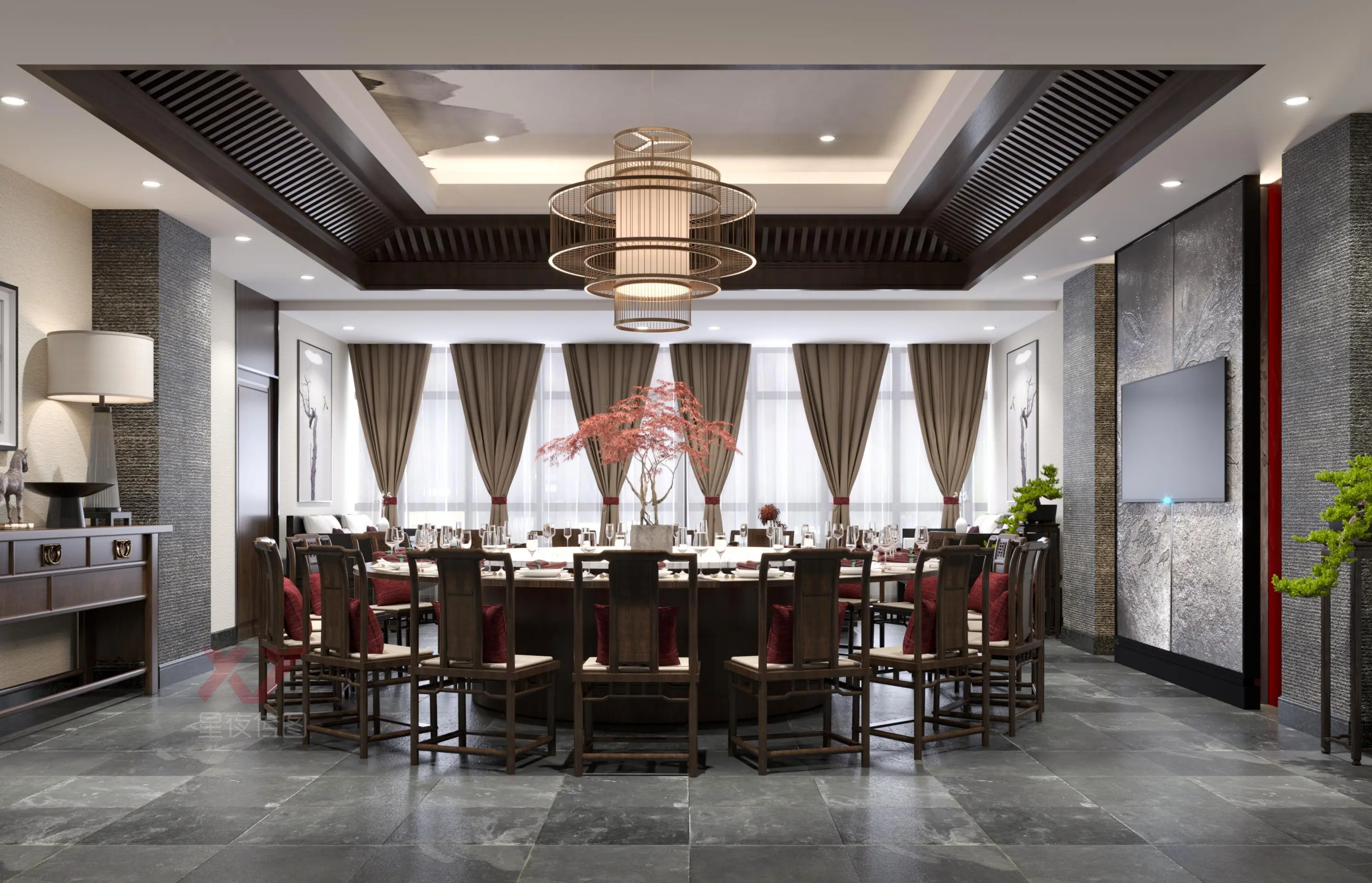 中式度假酒店|质朴的中式美学-2