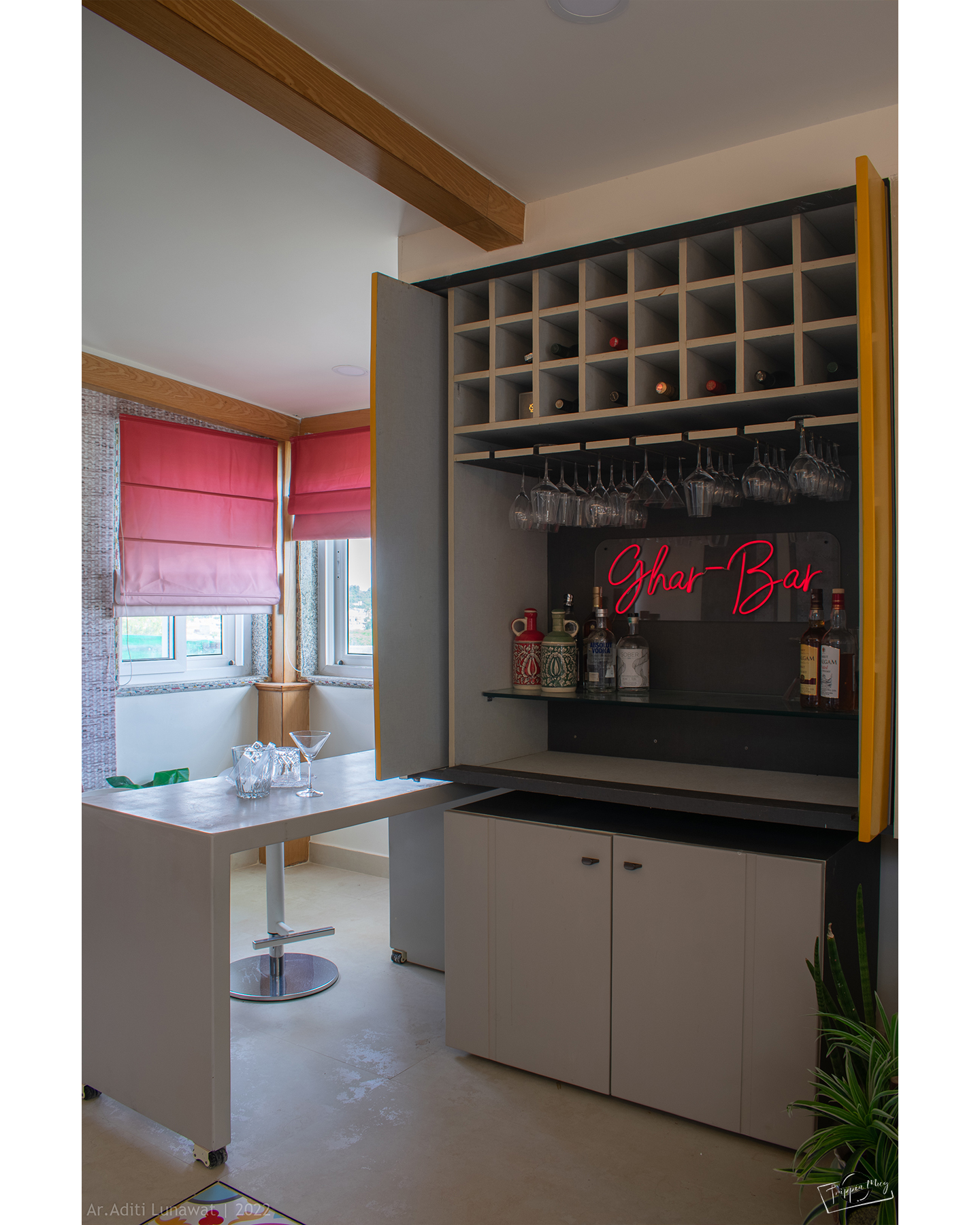 休闲室丨IndiaJabalpur丨Ar. Aditi Lunavat-11