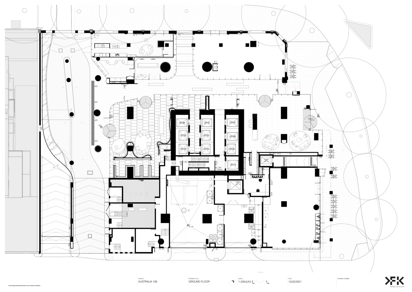 澳大利亚 108 号摩天大楼丨澳大利亚墨尔本丨Fender Katsalidis Architects-25