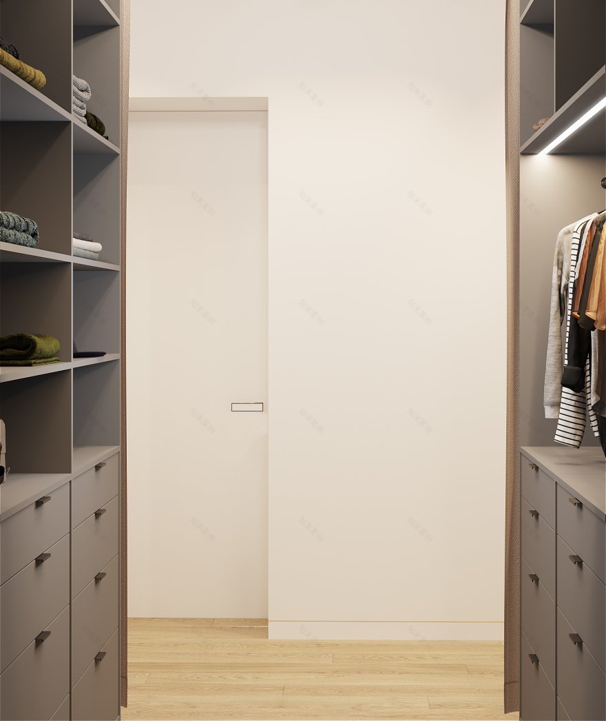 黑色版房屋室内装饰丨Golub Architects-68