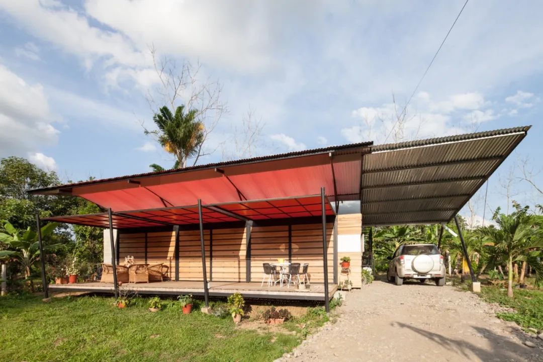 乡间农场 90 平米临建钢构住宅-33