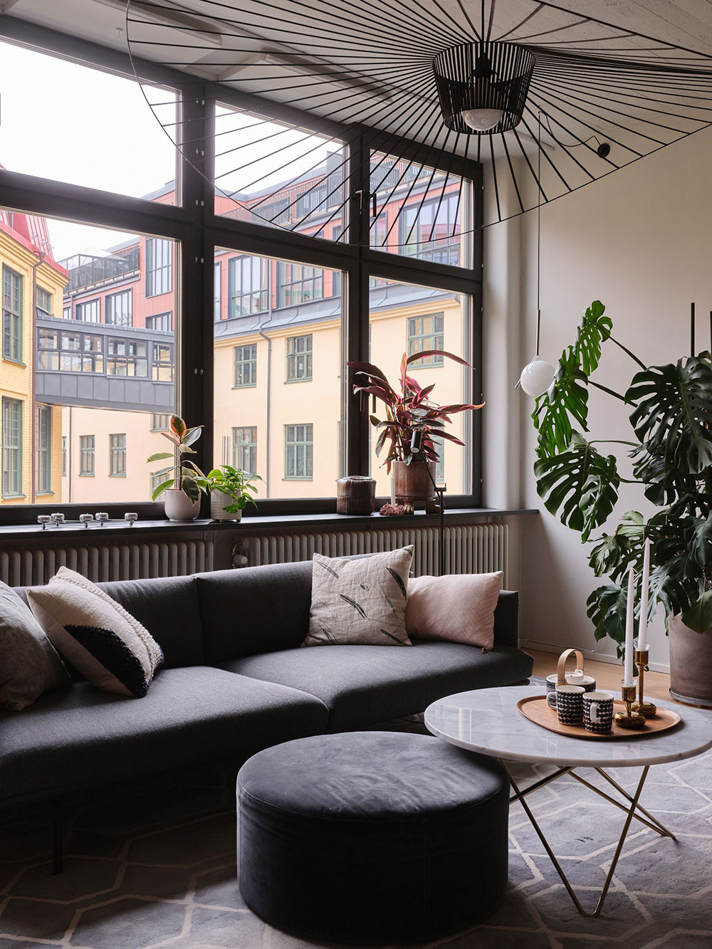斯德哥尔摩优雅低调工业风公寓-4
