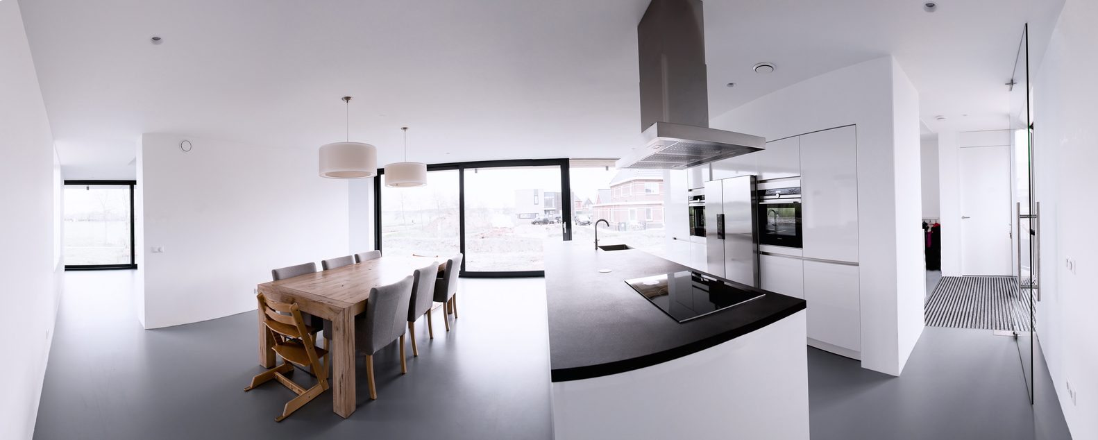 荷兰海伦文现代别墅,开放式设计、自然光与水景交融-42