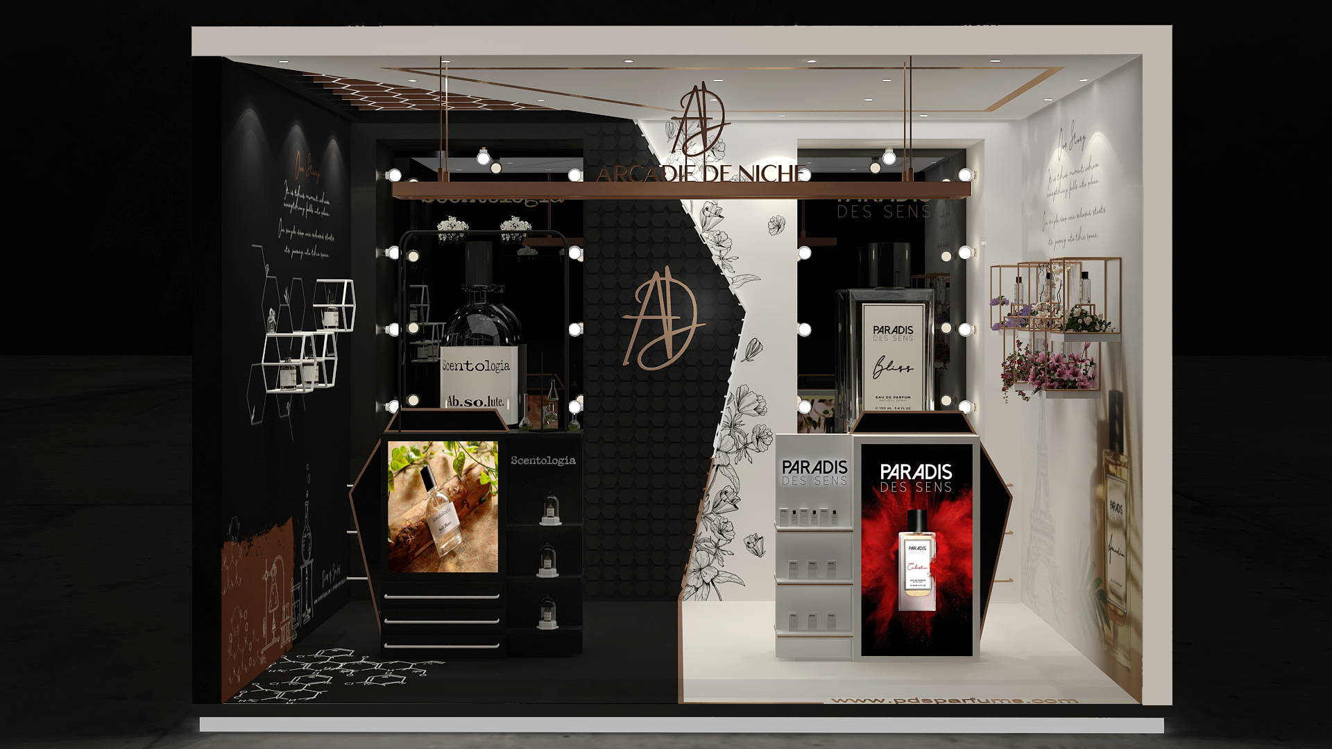 Arcadie de Niche Perfumes Stand-1