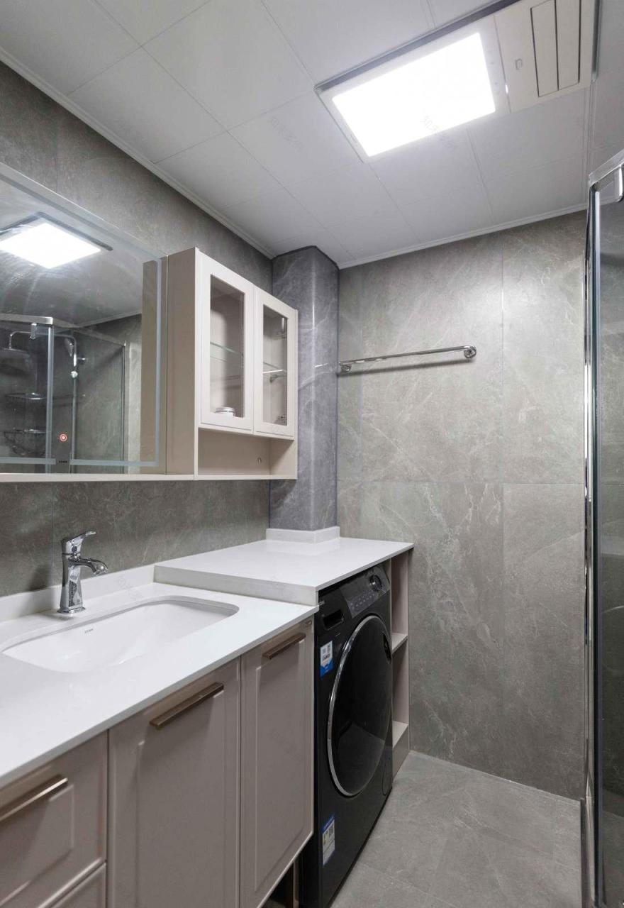 奶白色温柔家居设计-28