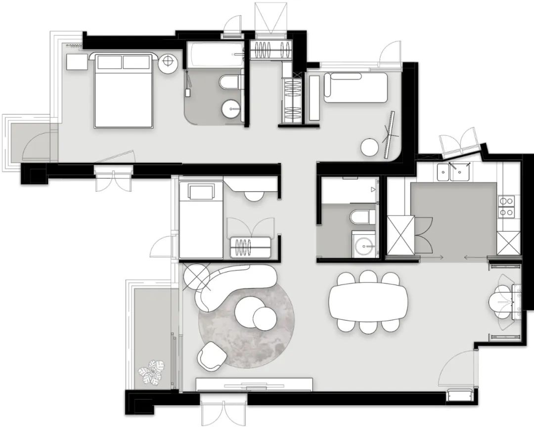 中洲星凯.堤岸舍.意示范单位丨中国香港丨扩道建筑设计事务所-54