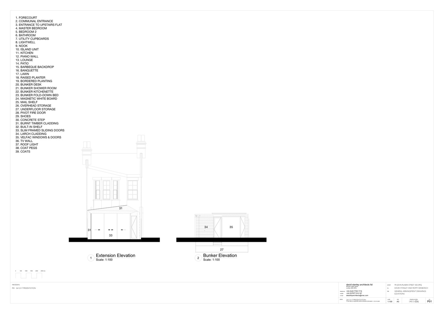 伦敦 80 平米住宅变身记——灵活空间与花园景观的完美融合-53
