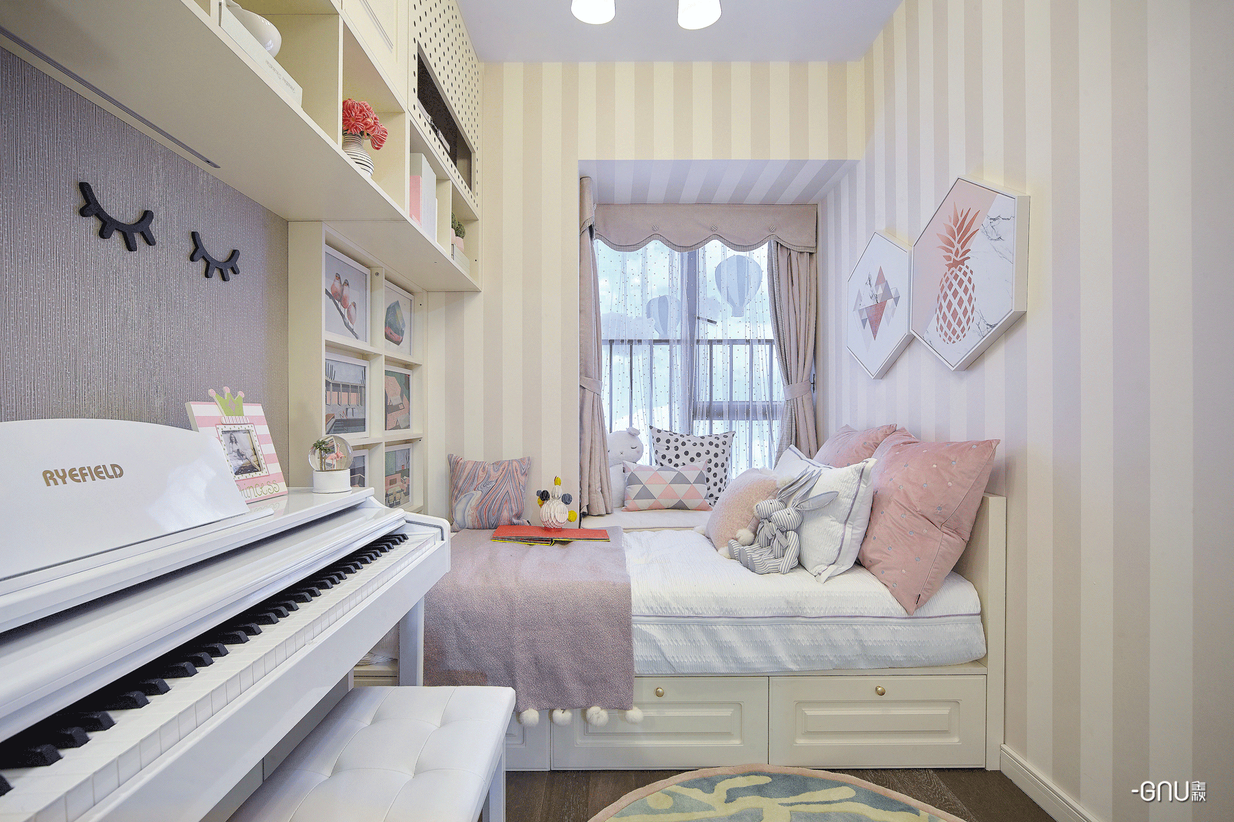 -GNU金秋软装:万科四季松湖 | 释放你心中的罗曼蒂克-22