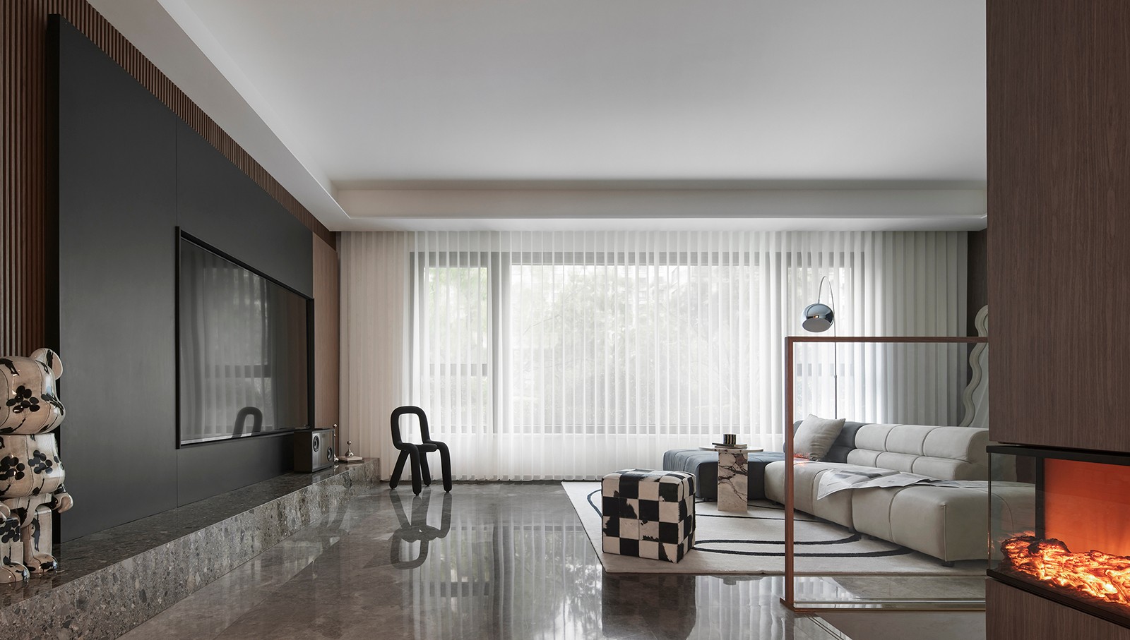 山峦的艺术提纯丨中国济南丨易昂空间设计-15