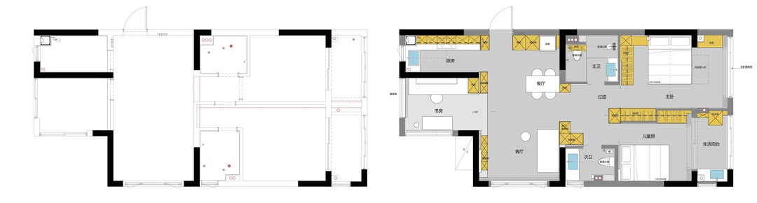 日式极简,都市的宁静生活丨本空设计-0