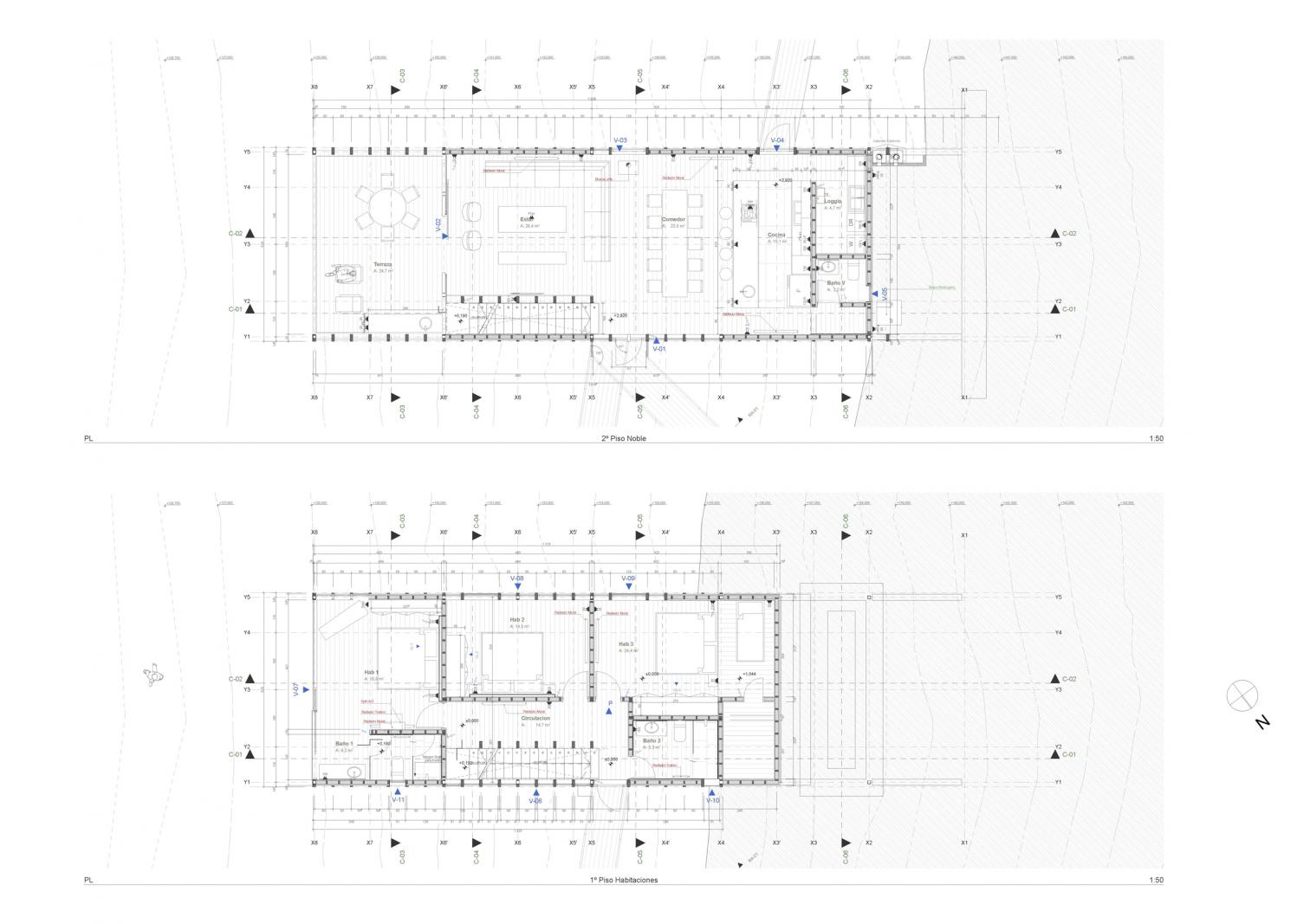 智利湖畔倾斜木屋-10
