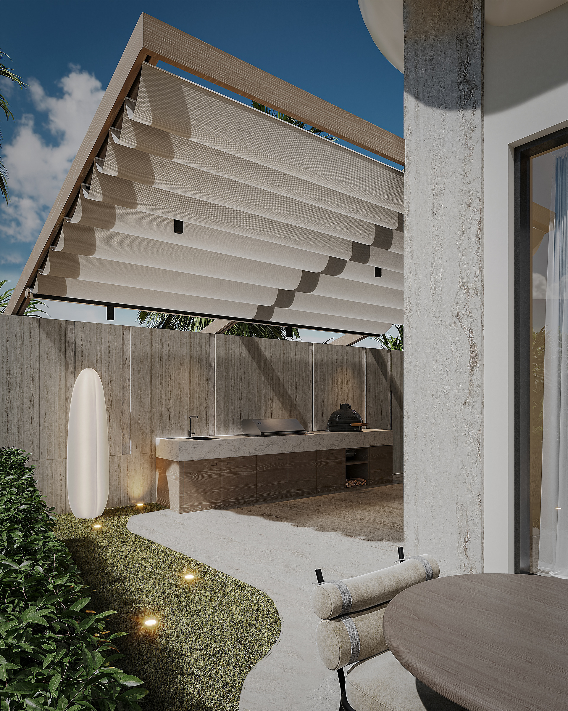 朱美拉棕榈岛别墅外观丨阿联酋迪拜-12