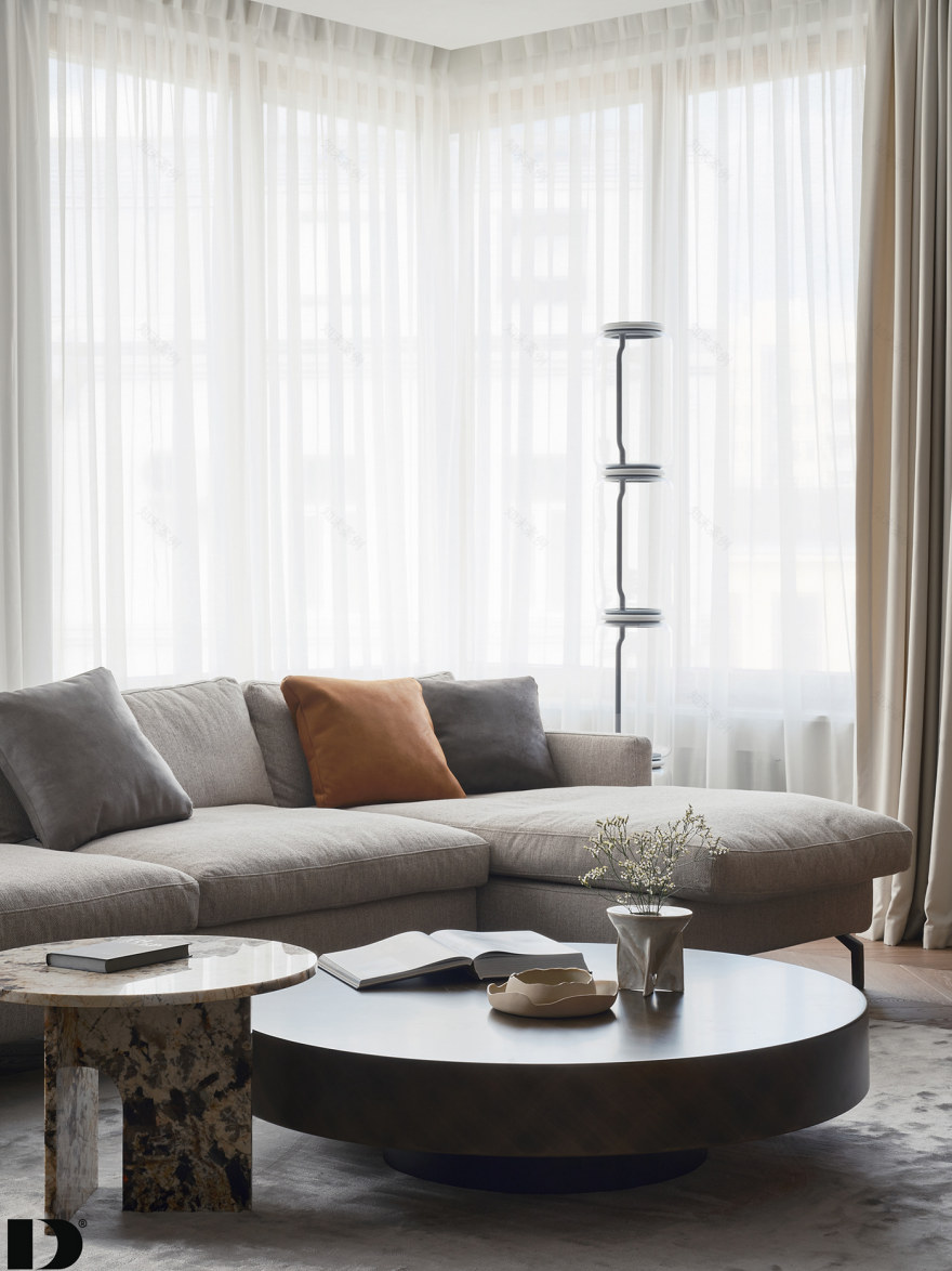 圣彼得堡高档俱乐部会所公寓室内设计丨俄罗斯圣彼得堡丨DE&DE STUDIO-13