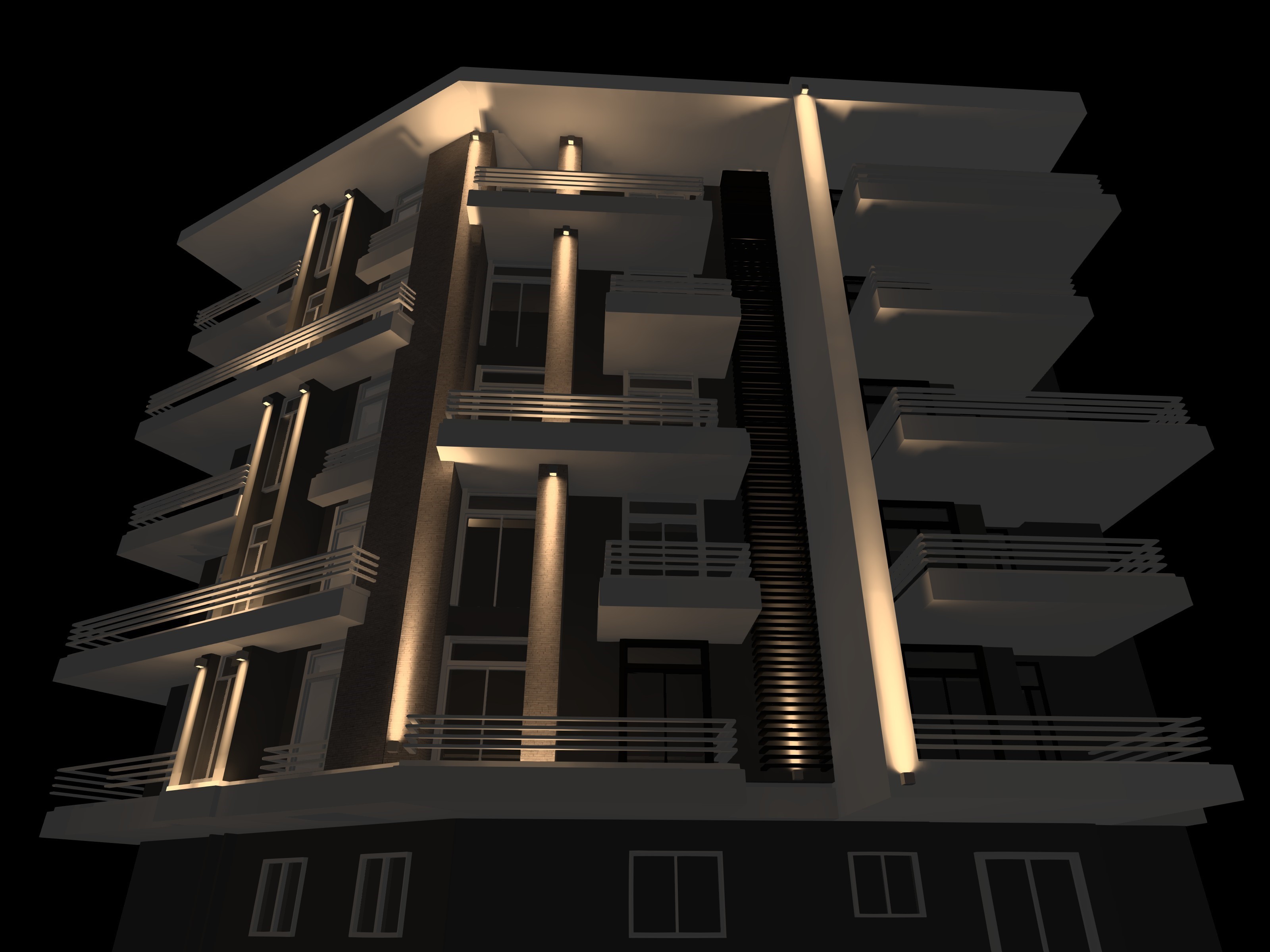 Residential Facade Lighting-3