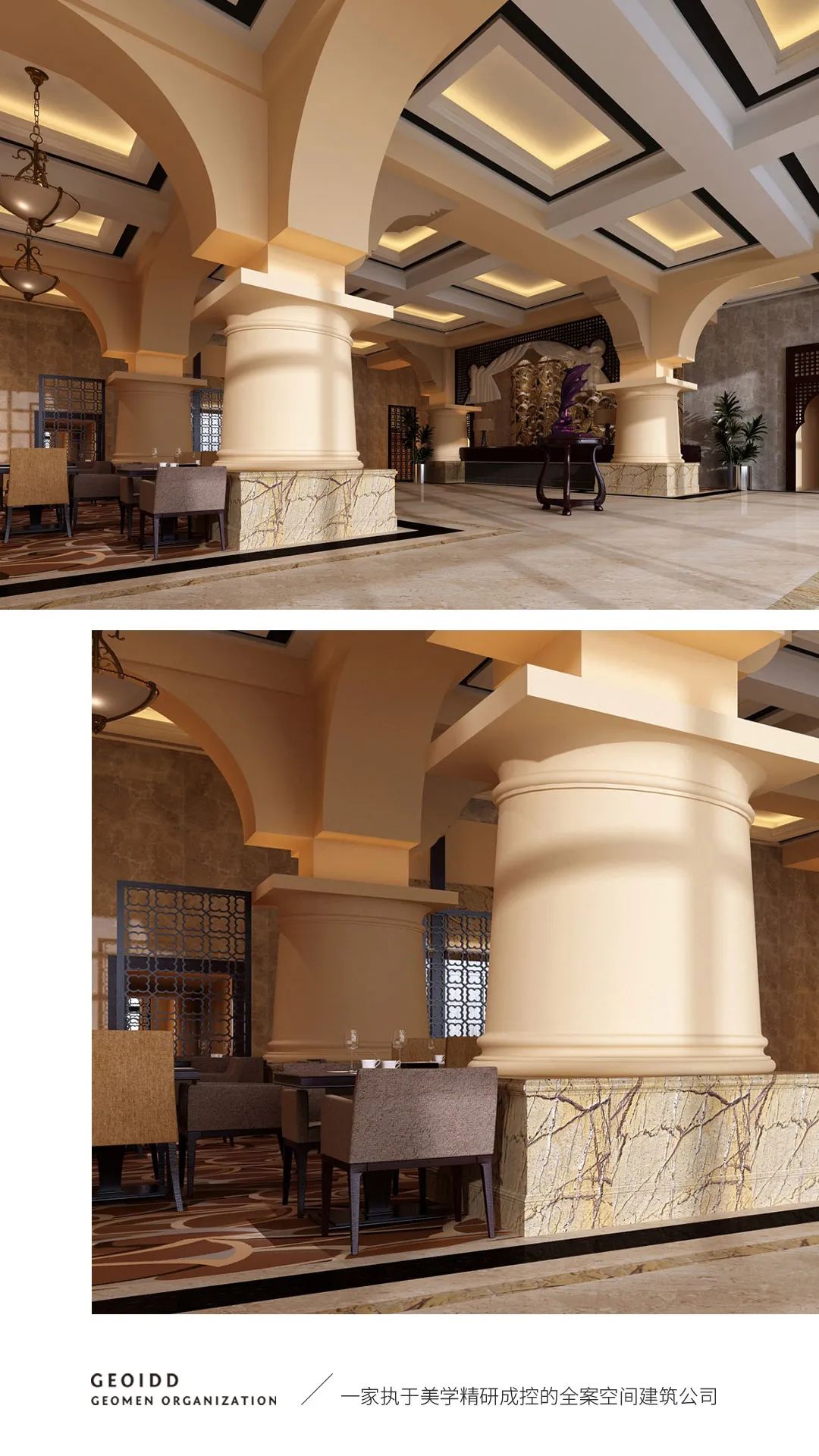 福州滨江假日酒店，现代简约的商业空间设计-2