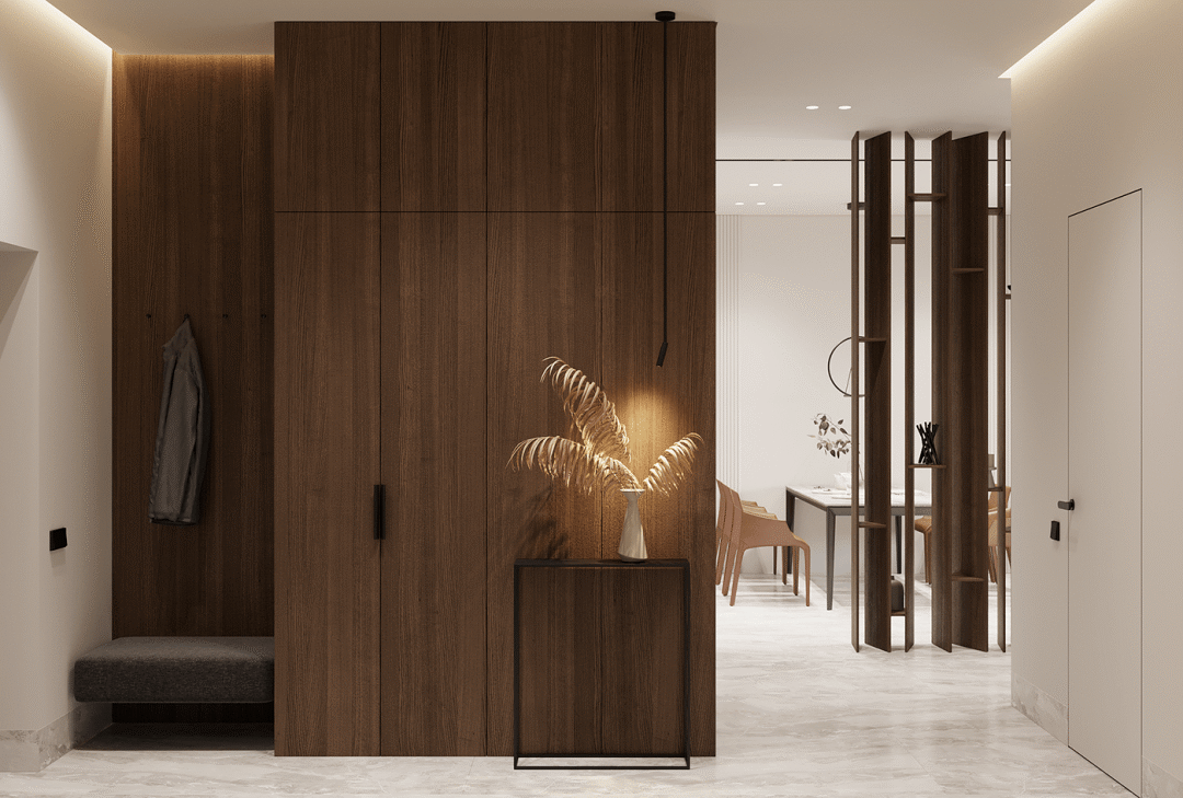 500㎡联排别墅,现代东方诗意空间丨东易日盛北京原创别墅分公司-84