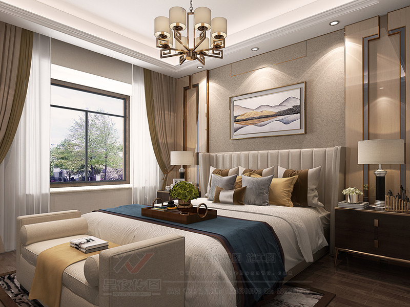 欧式轻奢全屋定制，演绎浪漫空间艺术-4