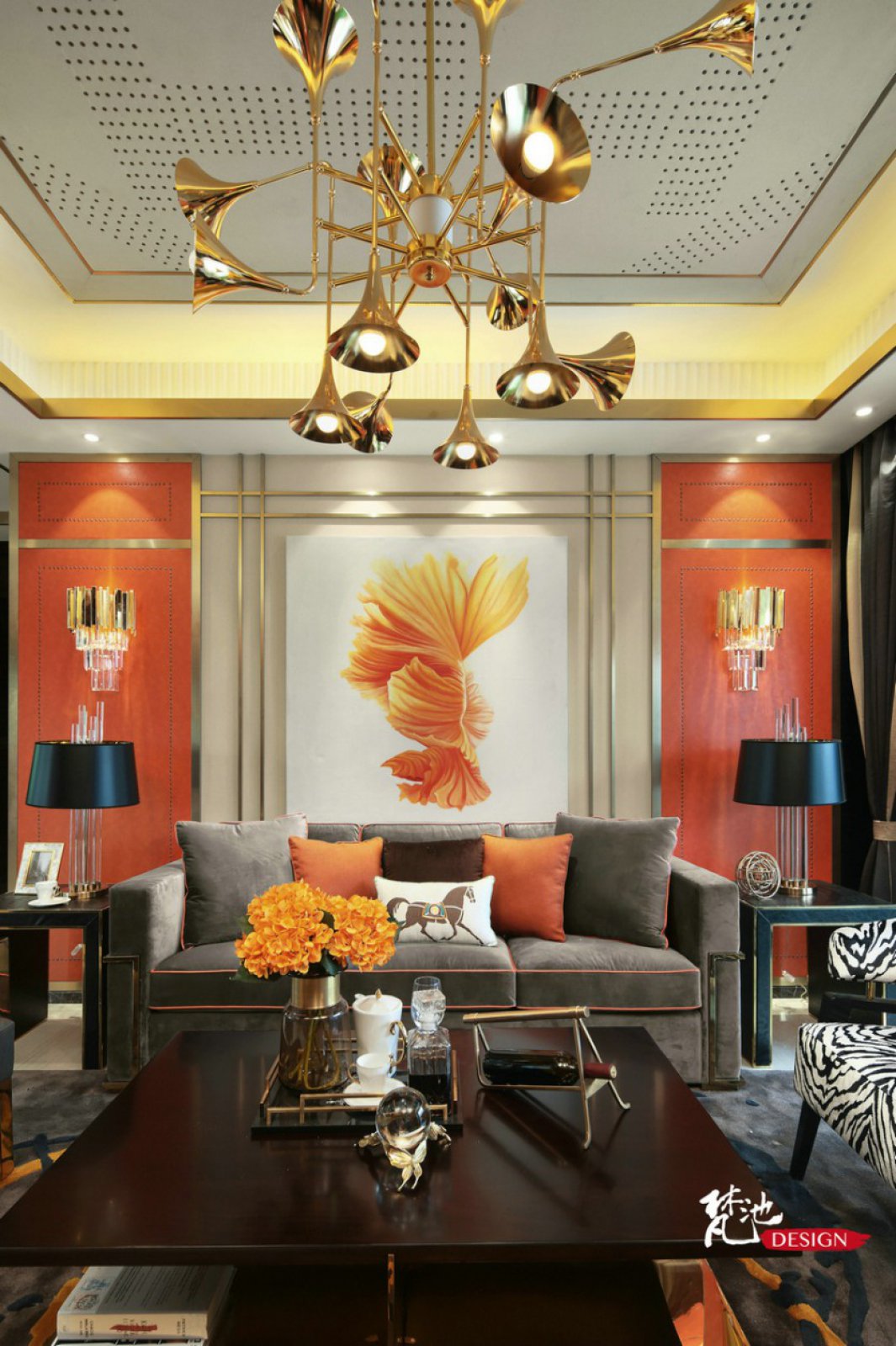 125㎡泰州星湖文景园样板间  梵池设计-5