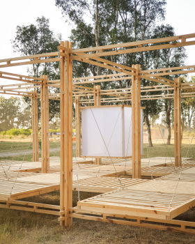 交互之舞 | 阿根廷木建筑节 Ginga Pavilion