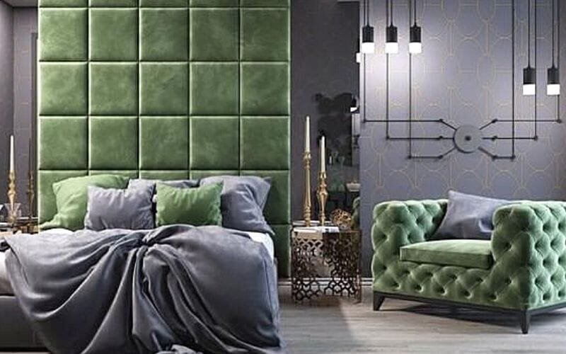 20 Best Two Colour Combination For Bedroom Walls-12