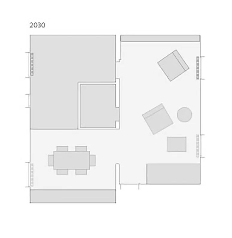 巴黎 50 平米旧公寓的五口之家改造记丨法国巴黎丨l'atelier Nomadic 工作室-28