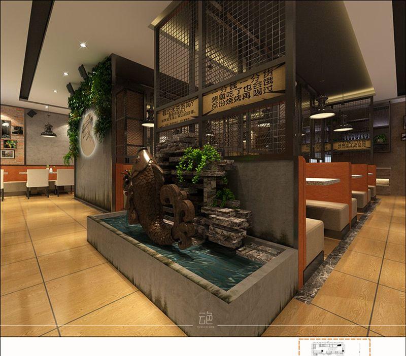 南魁麻辣香锅酸菜鱼 | 工业风遇上趣味鱼文化-10