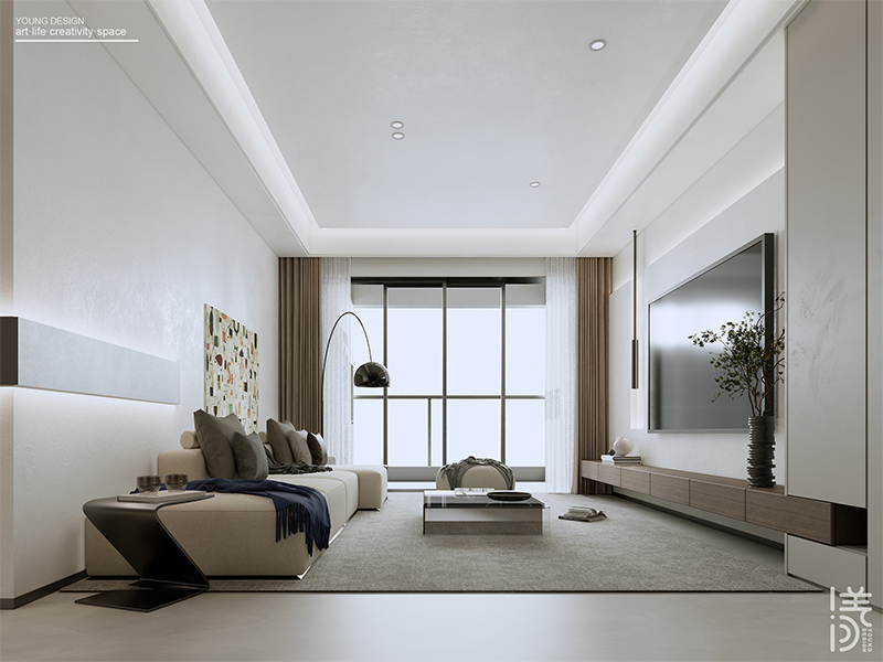 Young 设计 · 现代简约风婚房设计丨美国贝城丨深圳漾空间设计有限公司-13