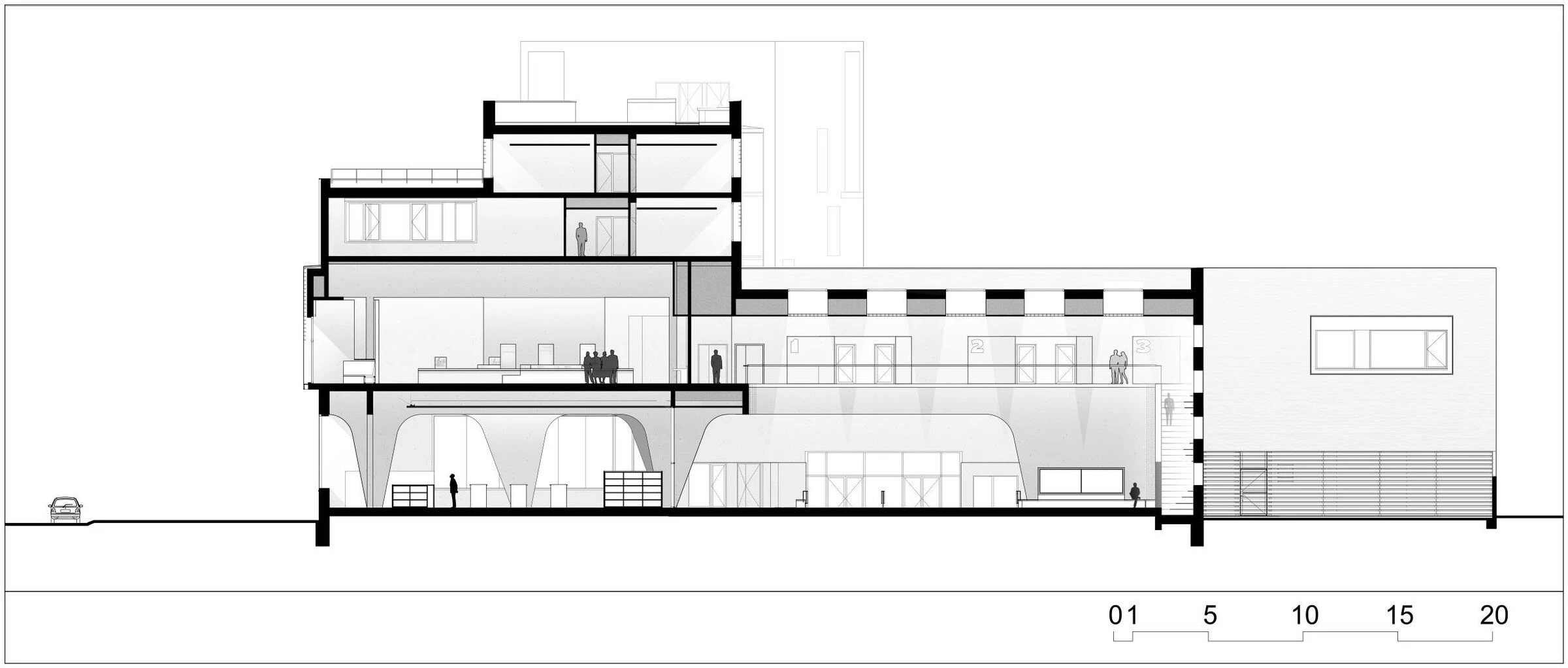 当代国际资源图书馆丨法国巴黎丨Bruno Gaudin Architectes-50