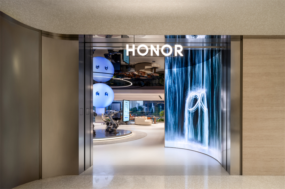 荣耀深圳湾万象城全球旗舰店丨中国深圳丨HONOR Retail Design Studio,万社设计-41