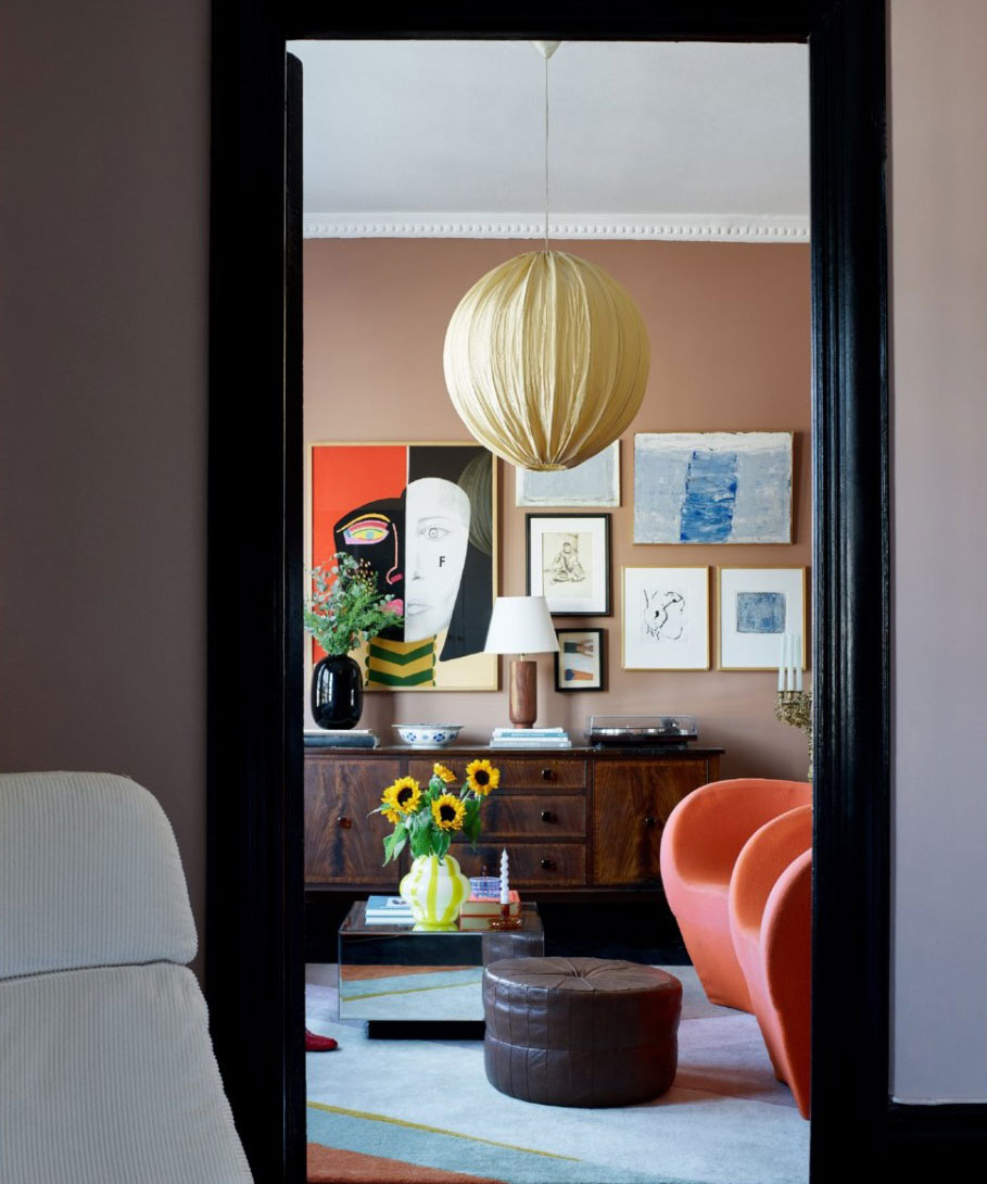 色彩斑斓的斯德哥尔摩公寓-10