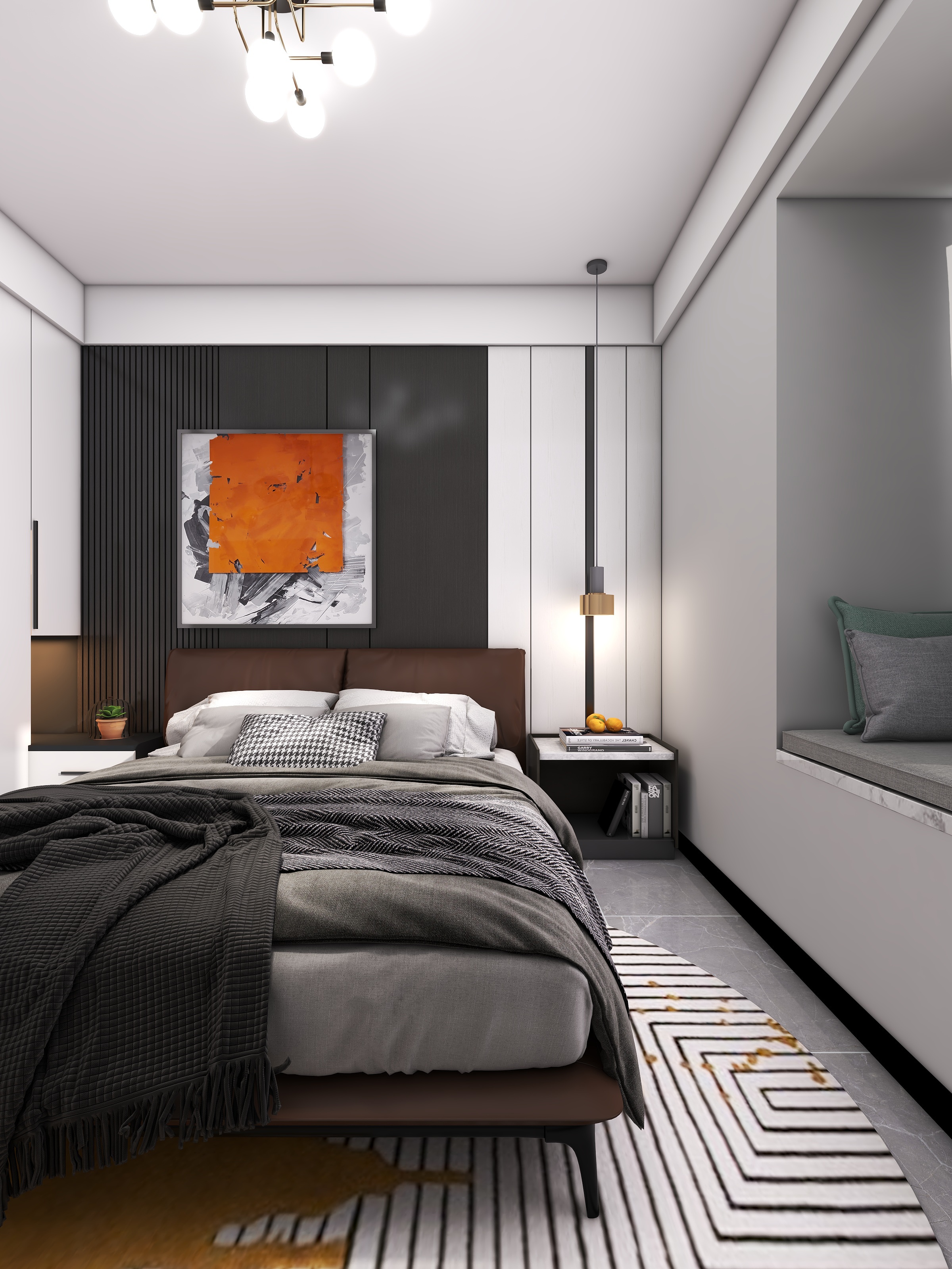 四川成都华府悦璟（114平方现代简约三居室）-40