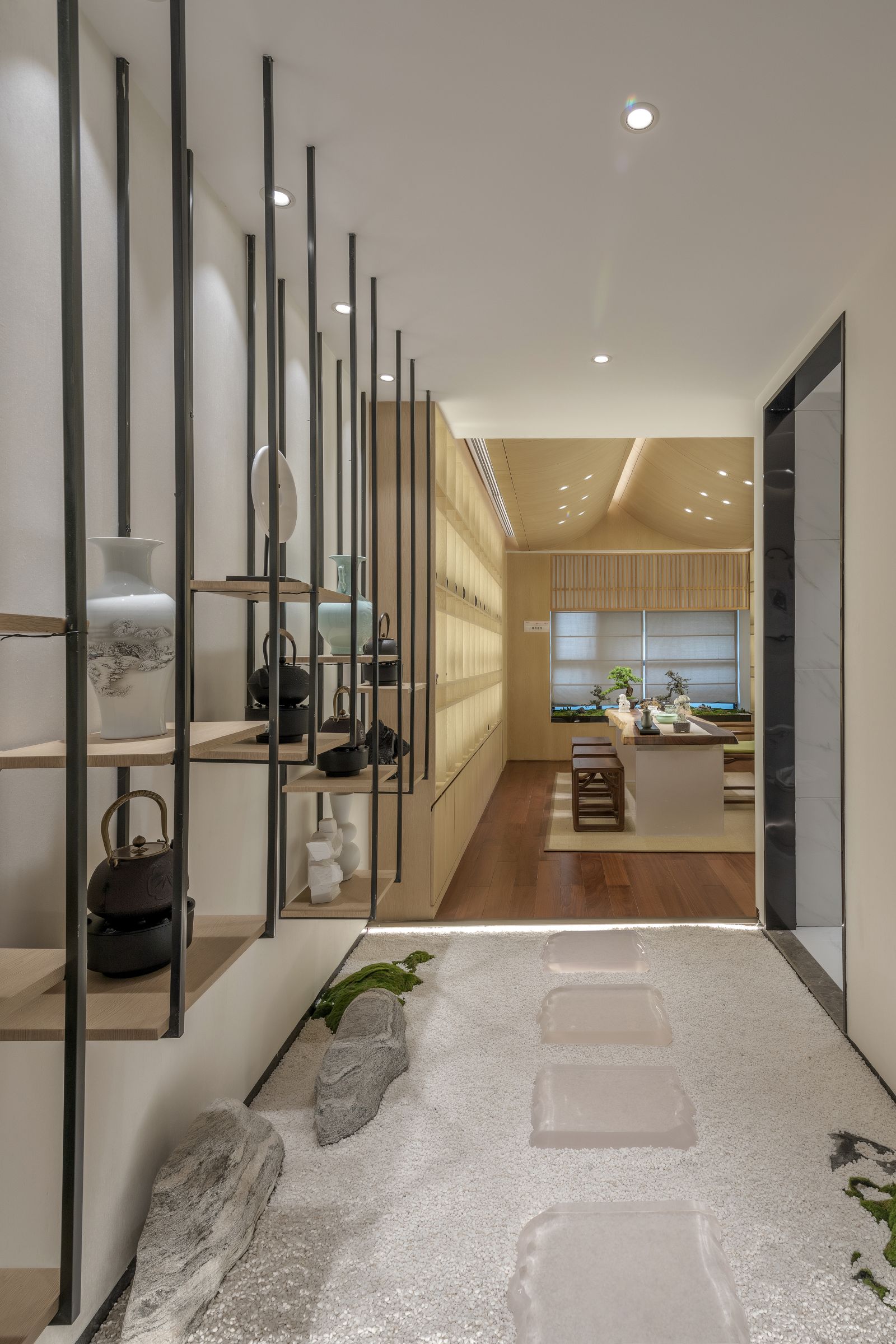 新中式茶室丨中国周口丨运成设计-8