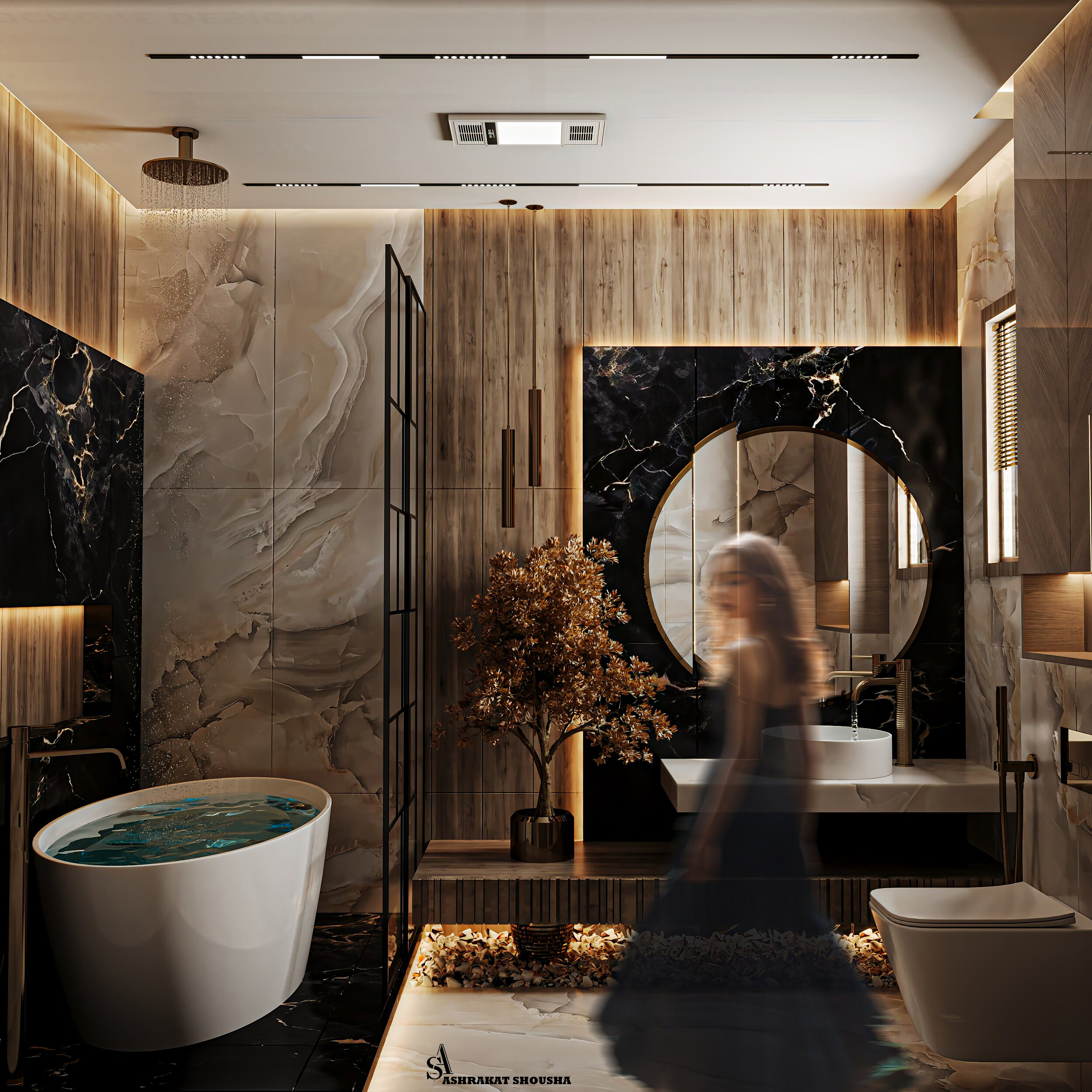 Guest Bathroom Design .-1