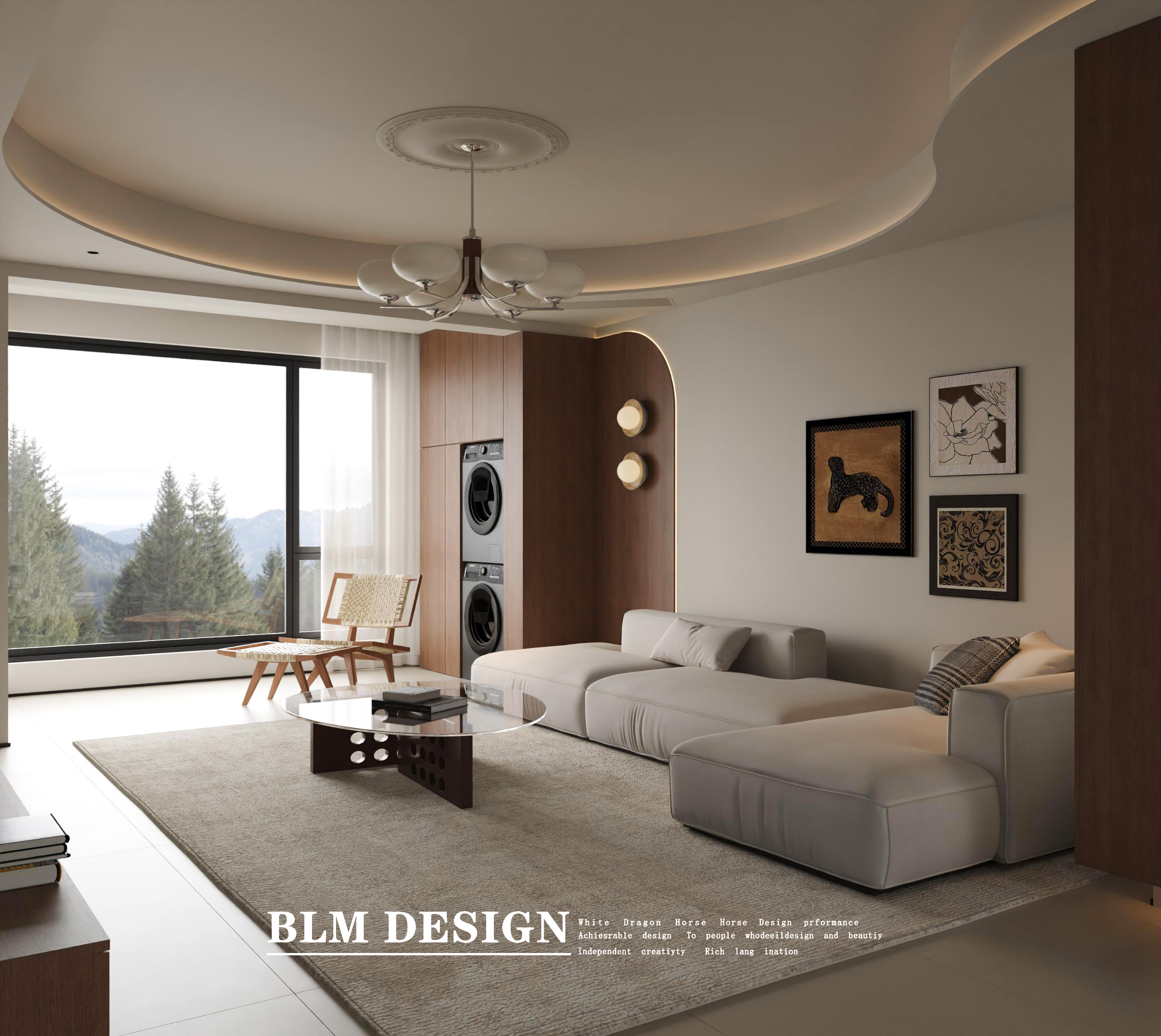 中古白龙马效果图设计制作-5