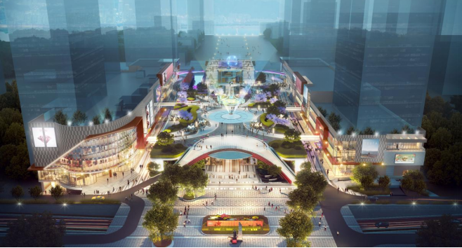 卓创出品丨建筑美学重塑：锦绣花园商圈改造的深度解析-29